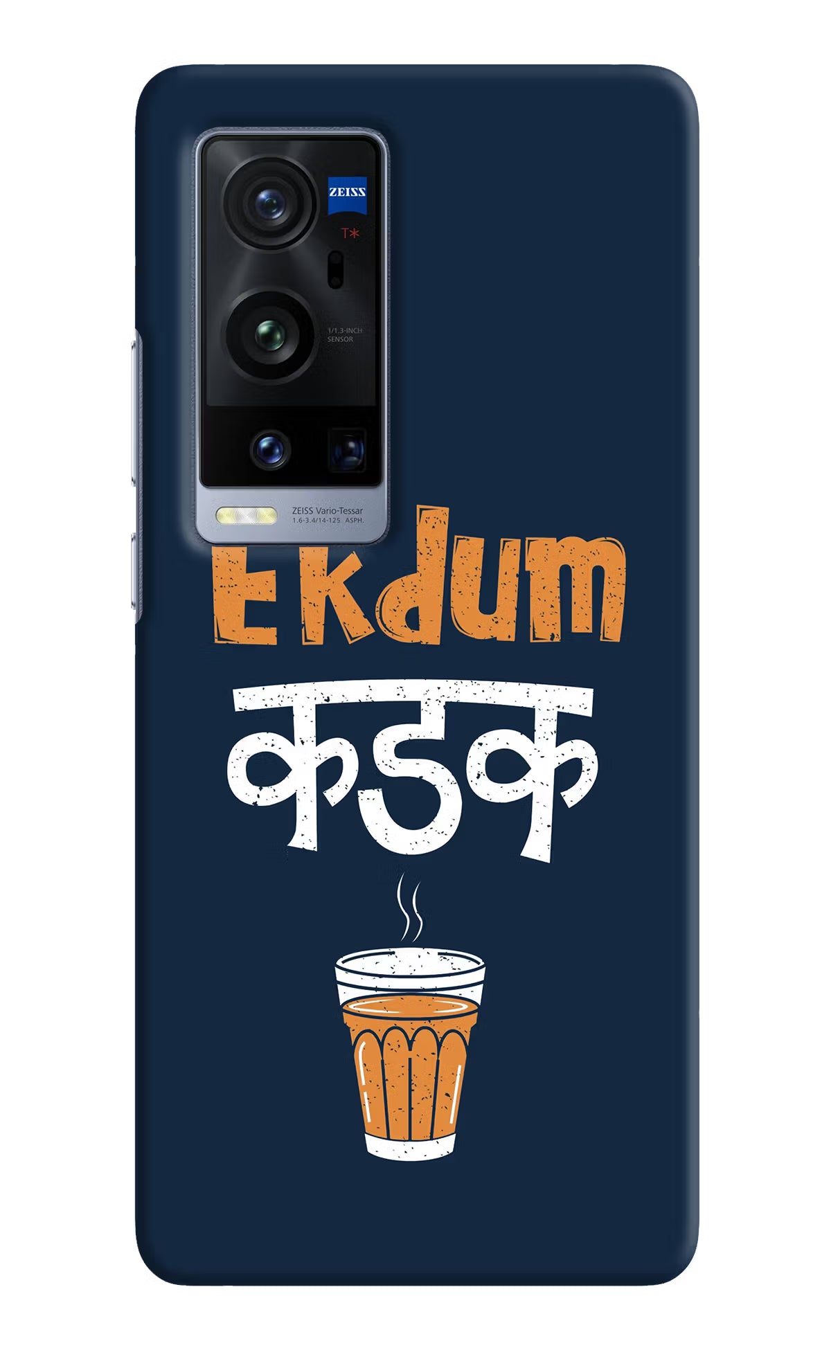 Ekdum Kadak Chai Vivo X60 Pro+ Hard Case Back Cover by Casekaro