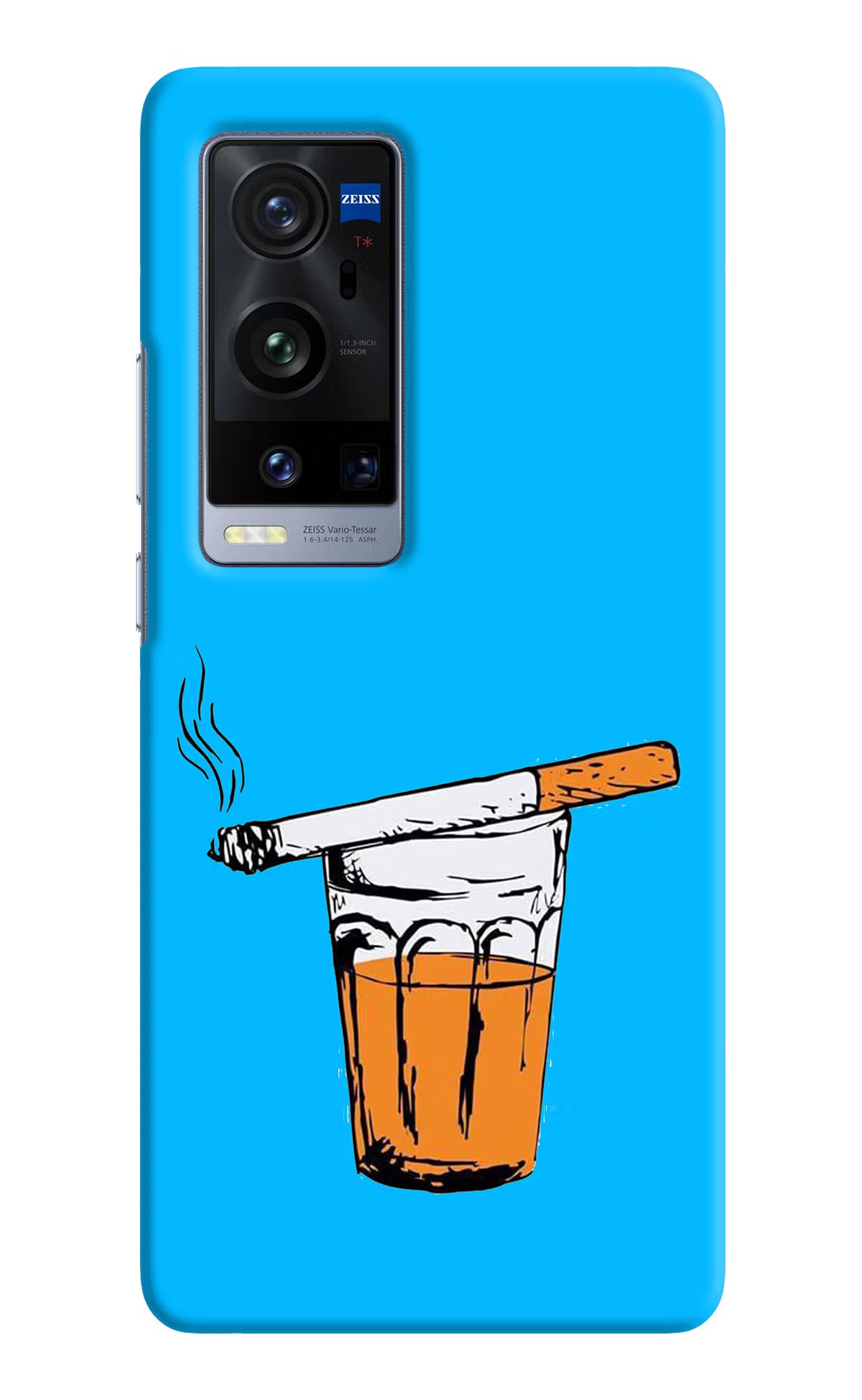 Chai Sutta Vivo X60 Pro+ Hard Case Back Cover by Casekaro