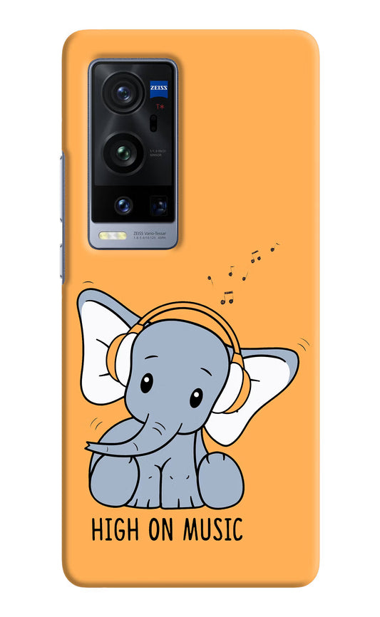 High On Music Vivo X60 Pro+ Hard Case Back Cover by Casekaro