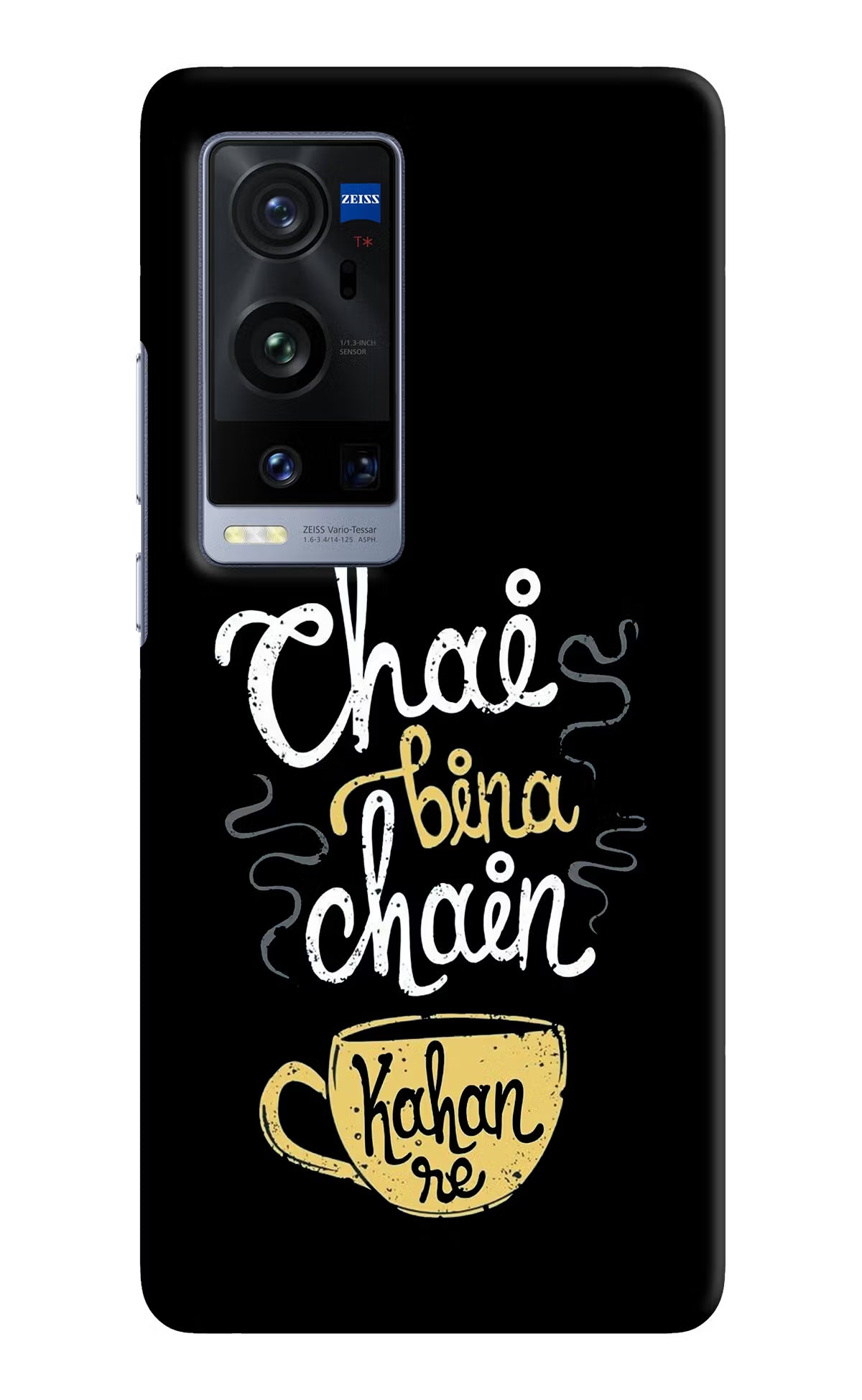 Chai Bina Chain Kaha Re Vivo X60 Pro+ Hard Case Back Cover by Casekaro
