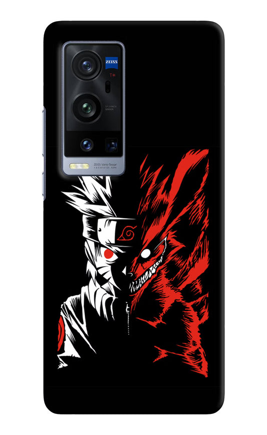 Naruto Two Face Vivo X60 Pro+ Hard Case Back Cover by Casekaro