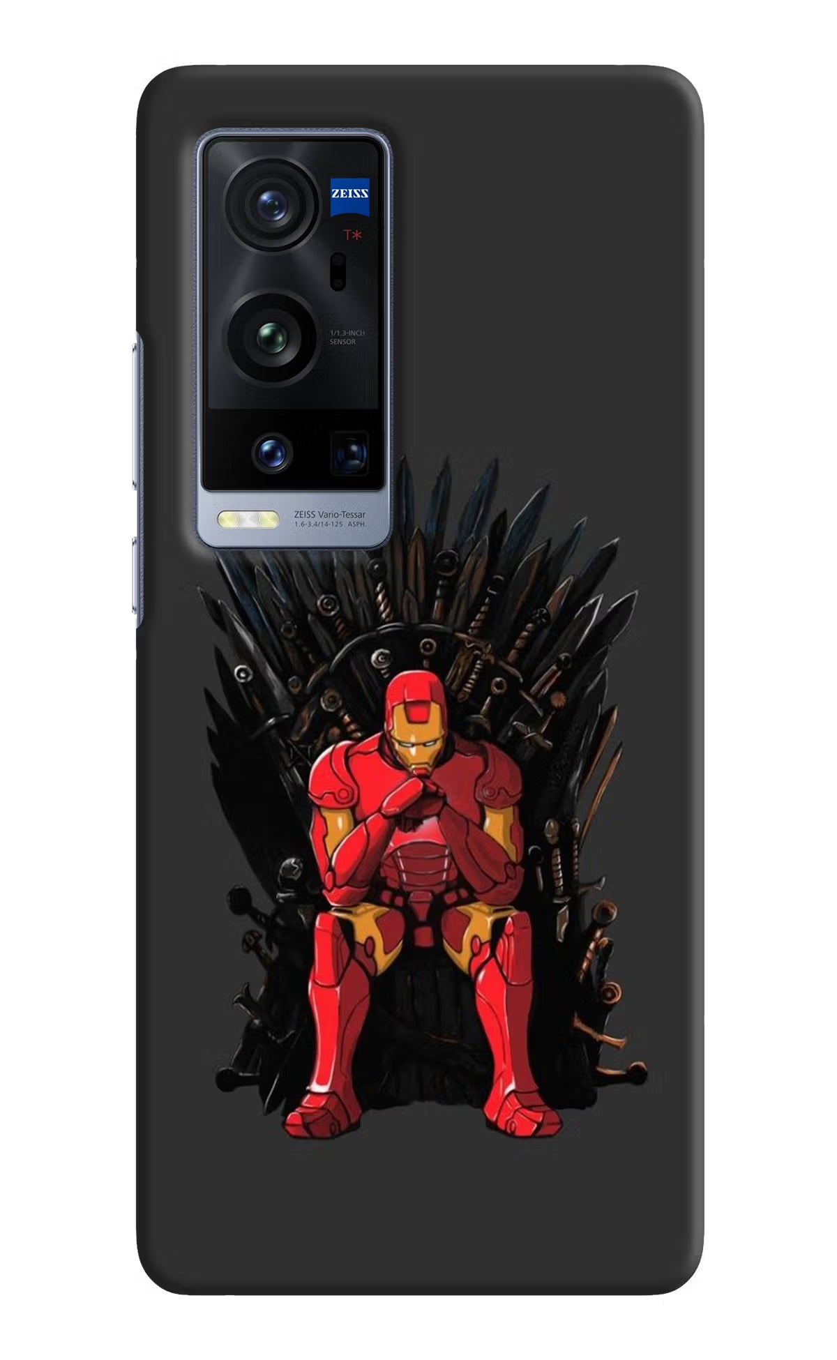 Ironman Throne Vivo X60 Pro+ Hard Case Back Cover by Casekaro
