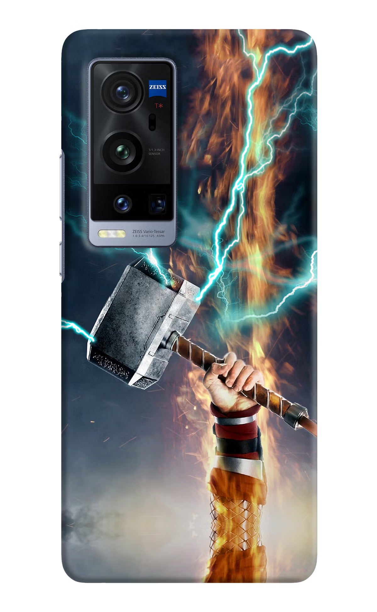 Thor Hammer Mjolnir Vivo X60 Pro+ Hard Case Back Cover by Casekaro