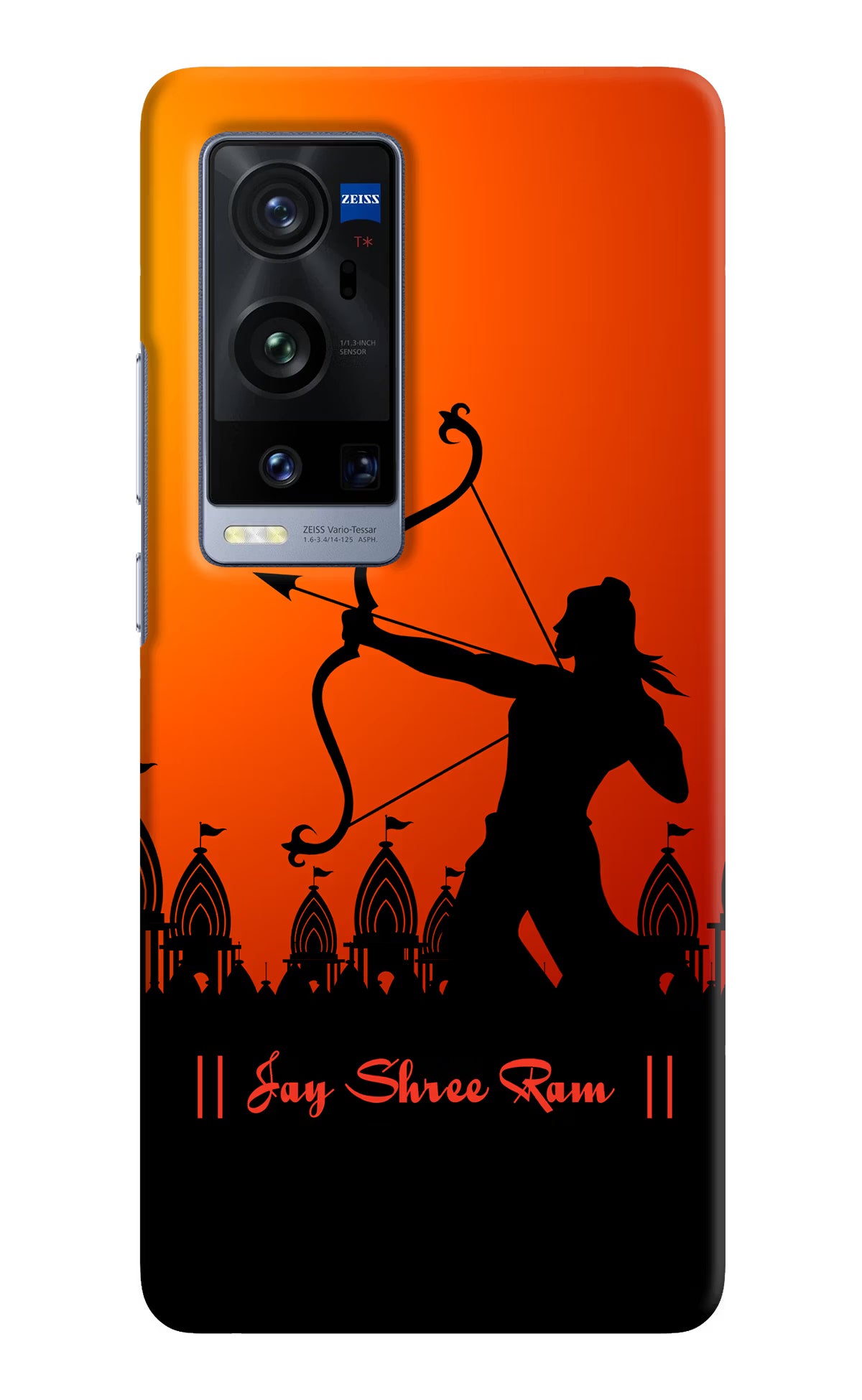 Lord Ram - 4 Vivo X60 Pro+ Hard Case Back Cover by Casekaro