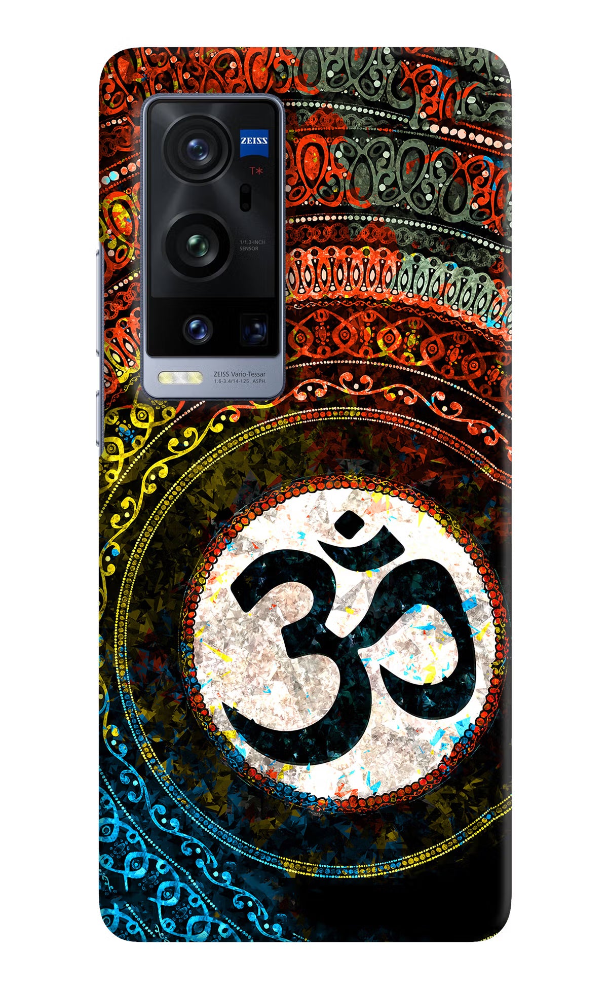 Om Cultural Vivo X60 Pro+ Hard Case Back Cover by Casekaro