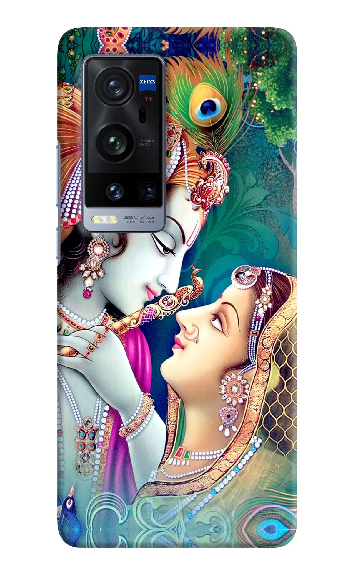 Lord Radha Krishna Vivo X60 Pro+ Hard Case Back Cover by Casekaro