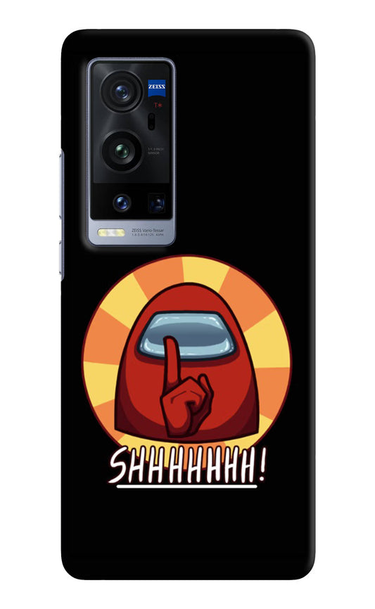 Among Us Shhh! Vivo X60 Pro+ Hard Case Back Cover by Casekaro