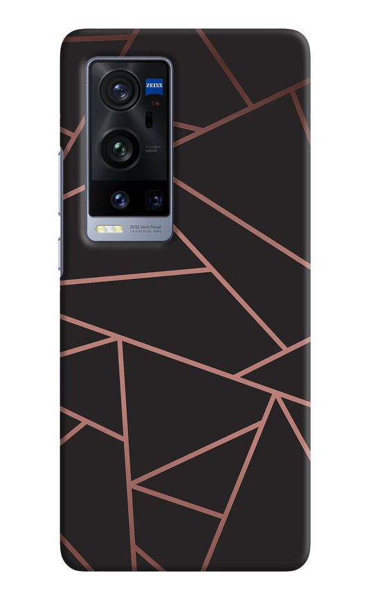 Geometric Pattern Vivo X60 Pro+ Hard Case Back Cover by Casekaro