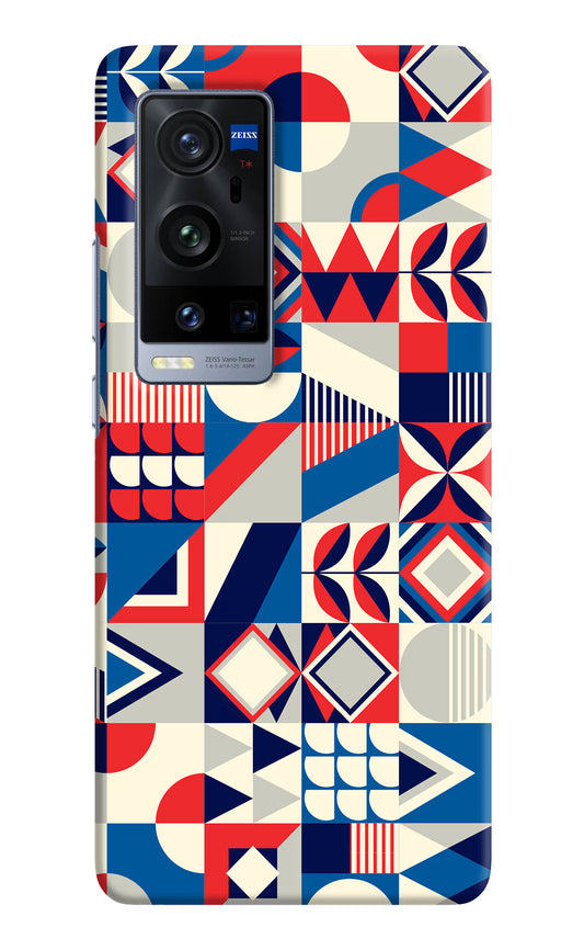 Colorful Pattern Vivo X60 Pro+ Hard Case Back Cover by Casekaro