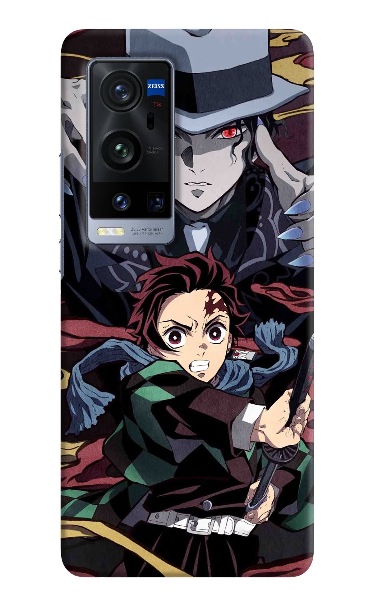 Demon Slayer Vivo X60 Pro+ Hard Case Back Cover by Casekaro