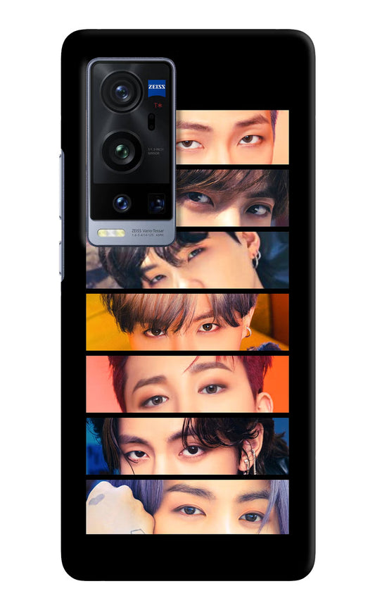 BTS Eyes Vivo X60 Pro+ Hard Case Back Cover by Casekaro