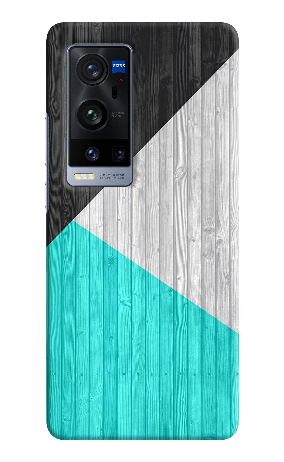 Wooden Abstract Vivo X60 Pro+ Hard Case Back Cover by Casekaro