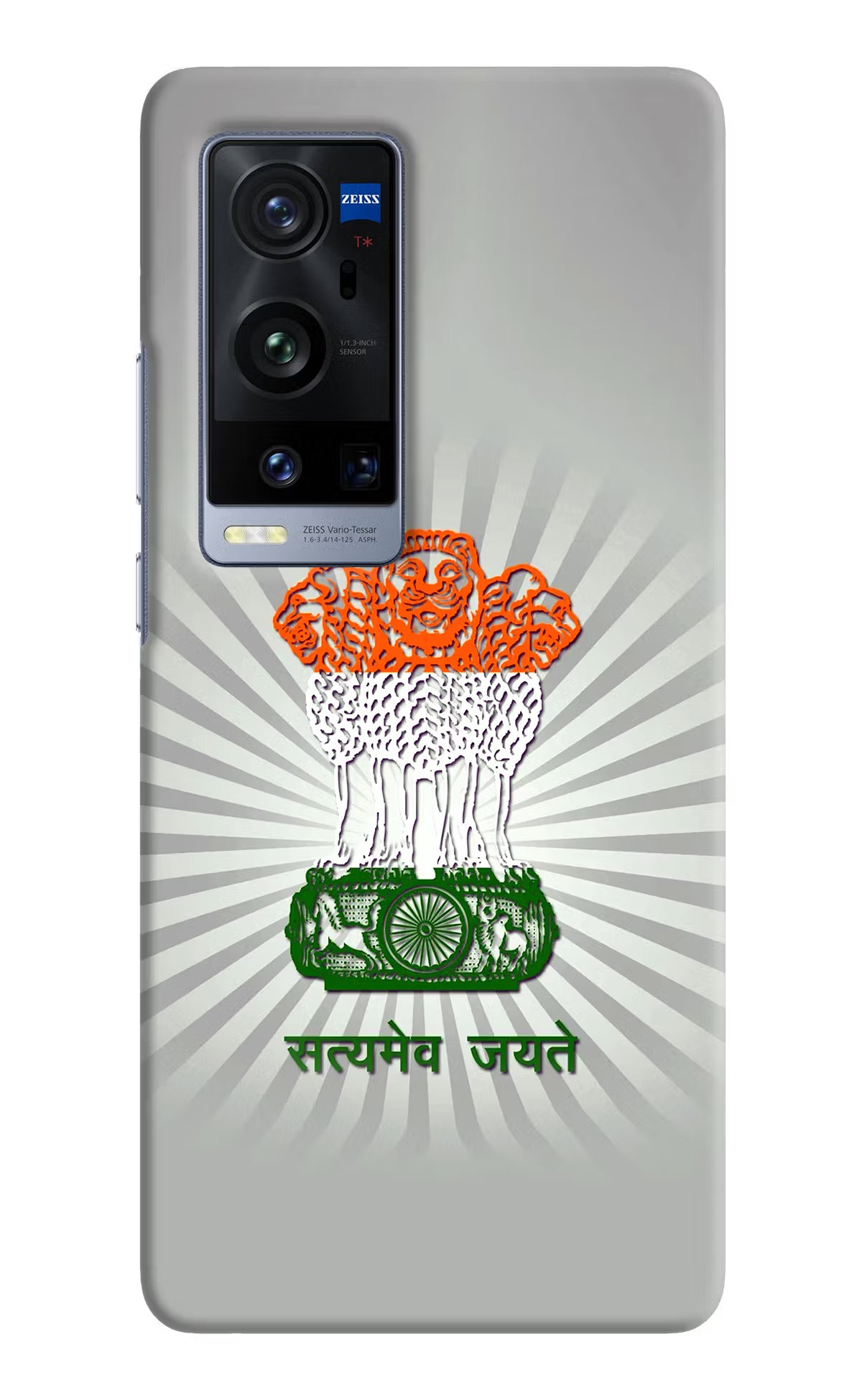 Satyamev Jayate Art Vivo X60 Pro+ Hard Case Back Cover by Casekaro