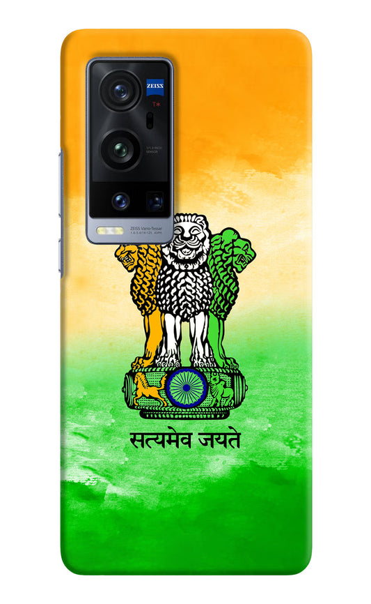 Satyamev Jayate Flag Vivo X60 Pro+ Hard Case Back Cover by Casekaro