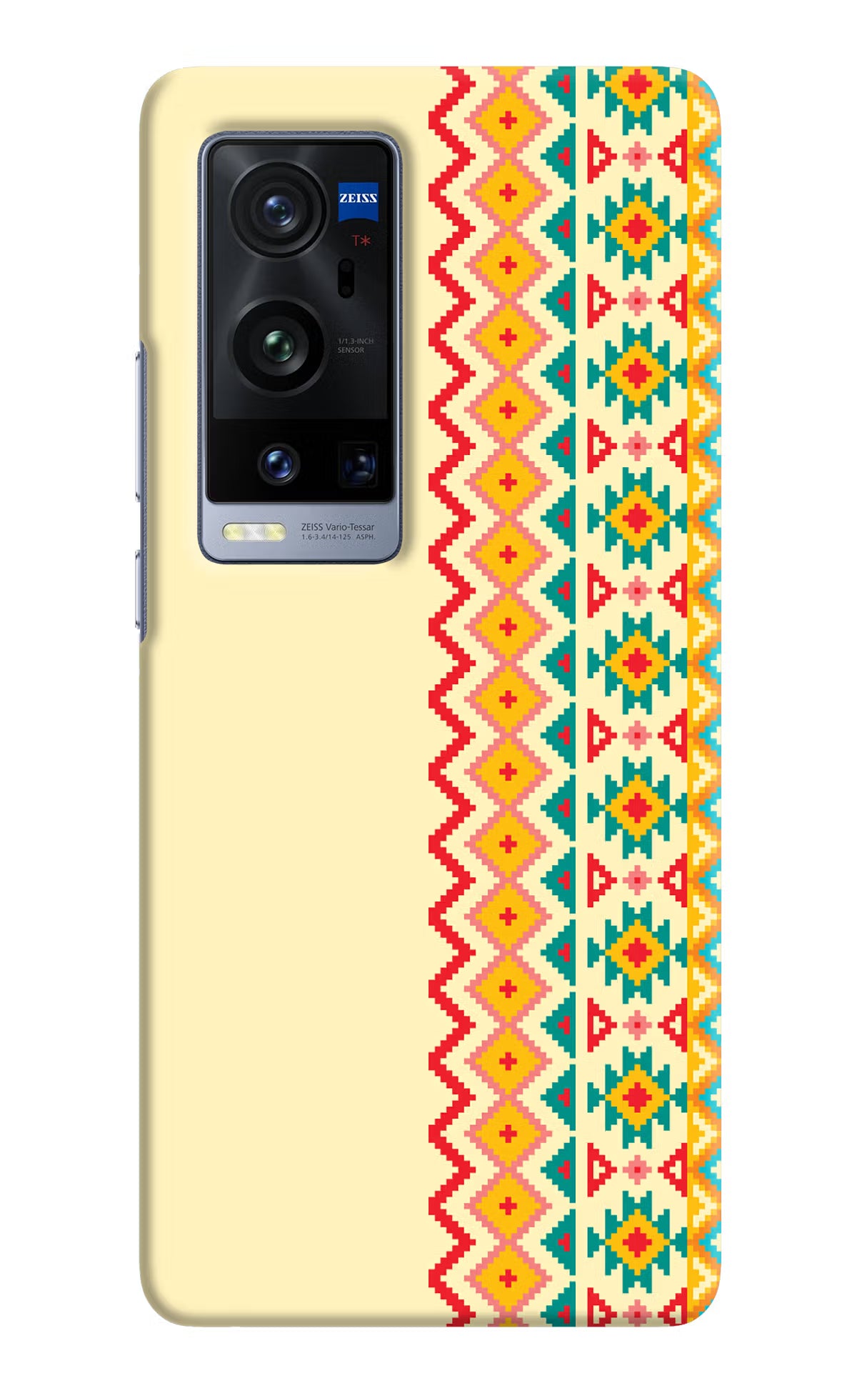 Ethnic Seamless Vivo X60 Pro+ Hard Case Back Cover by Casekaro