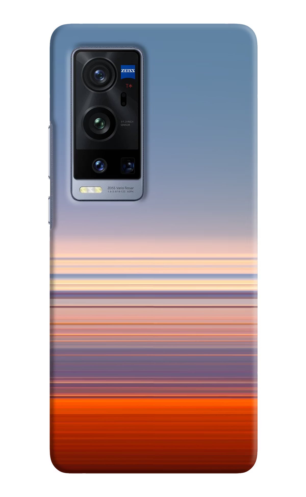 Morning Colors Vivo X60 Pro+ Hard Case Back Cover by Casekaro