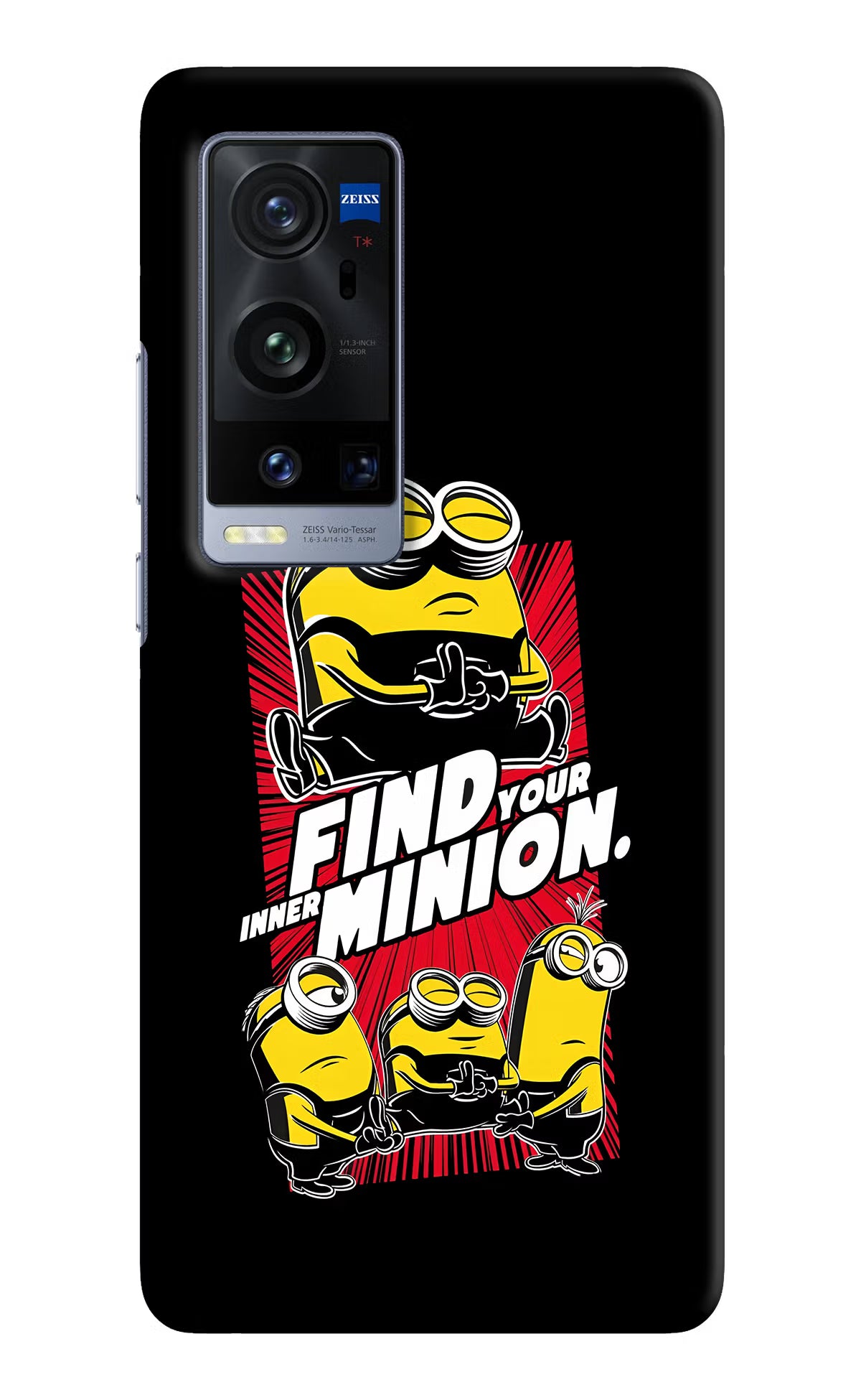Find your inner Minion Vivo X60 Pro+ Hard Case Back Cover by Casekaro