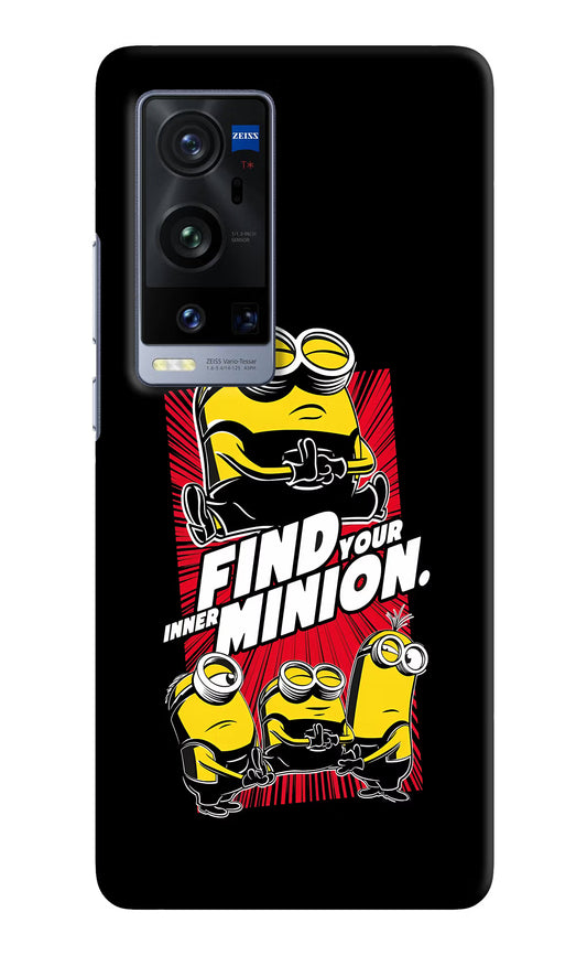 Find your inner Minion Vivo X60 Pro+ Hard Case Back Cover by Casekaro