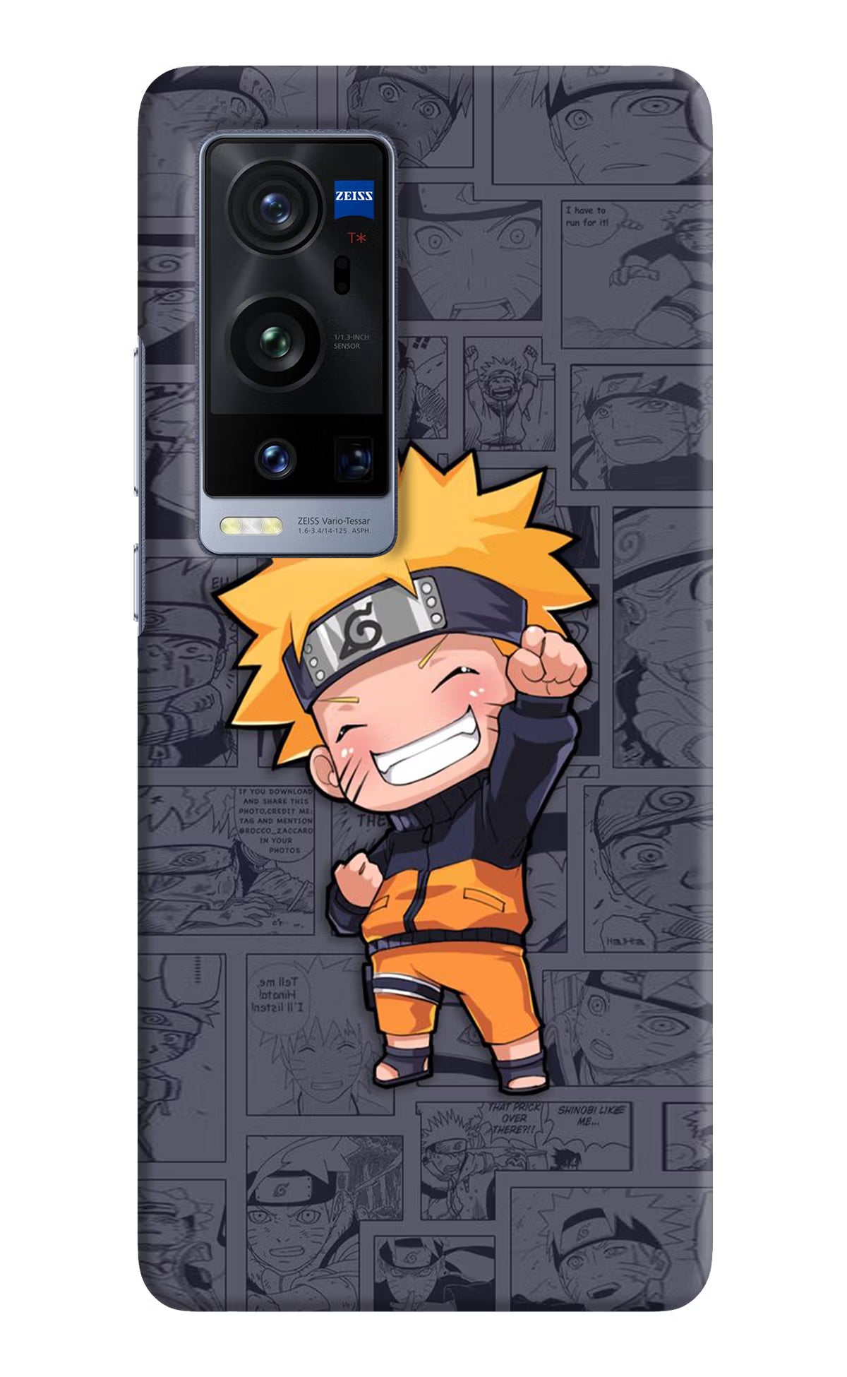 Chota Naruto Vivo X60 Pro+ Hard Case Back Cover by Casekaro