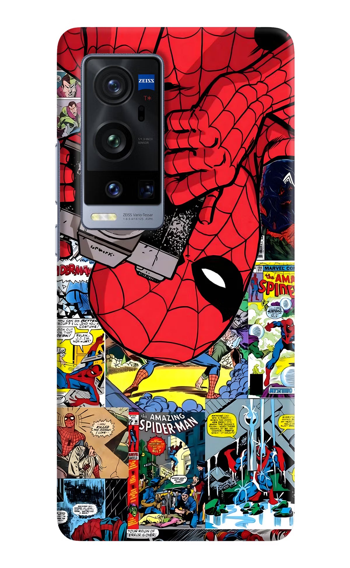 Spider Man Vivo X60 Pro+ Hard Case Back Cover by Casekaro