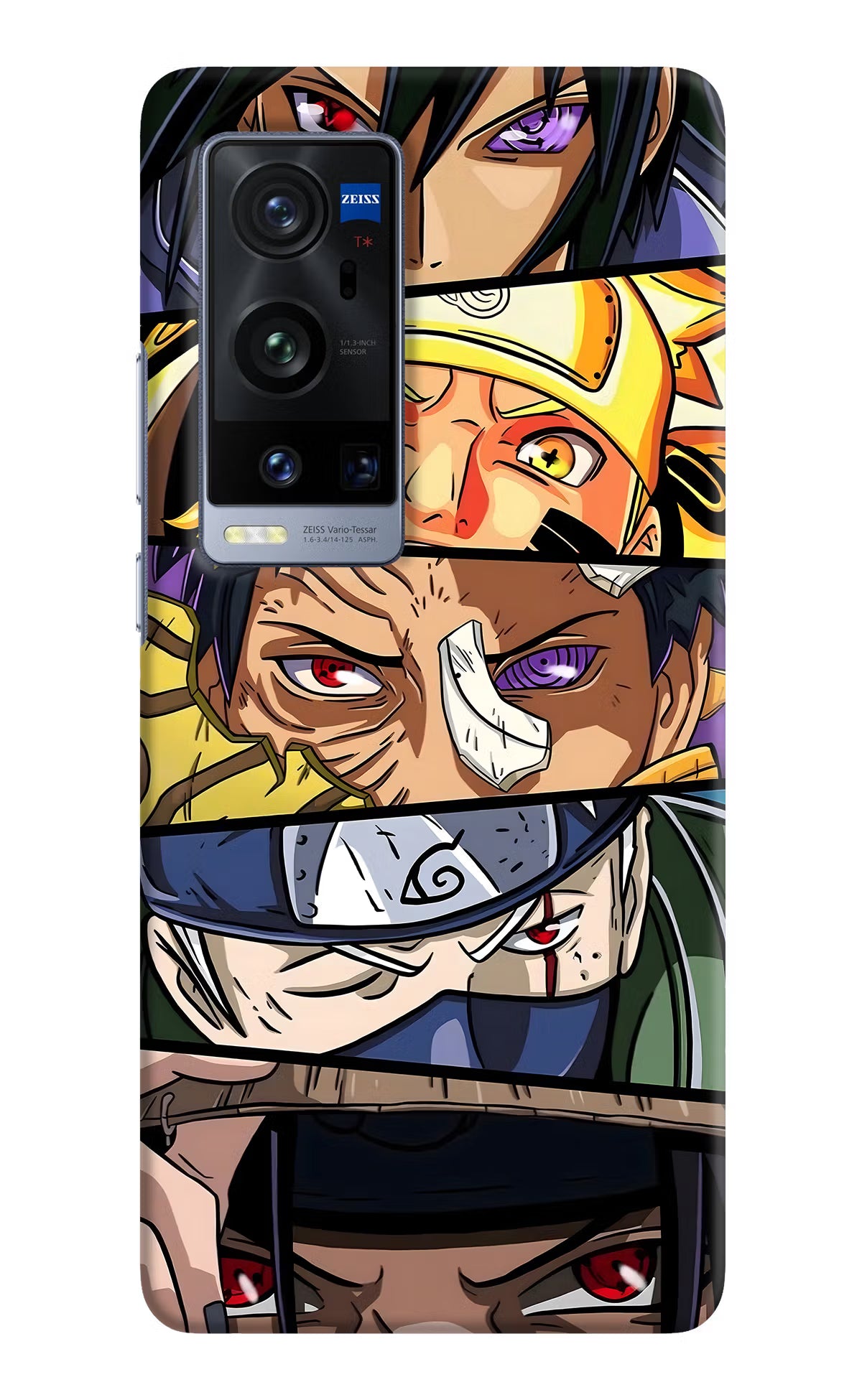 Naruto Character Vivo X60 Pro+ Hard Case Back Cover by Casekaro