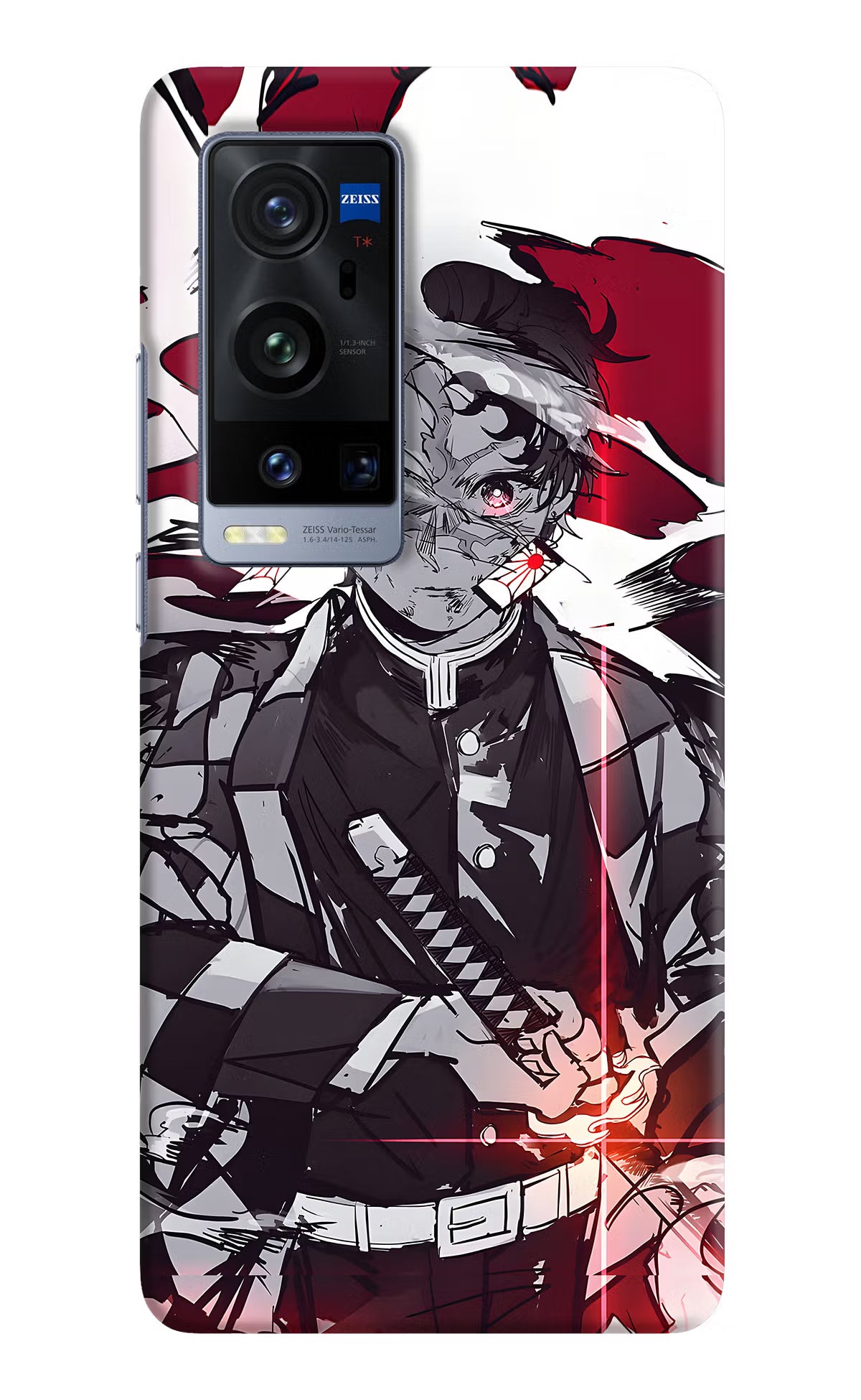 Demon Slayer Vivo X60 Pro+ Hard Case Back Cover by Casekaro