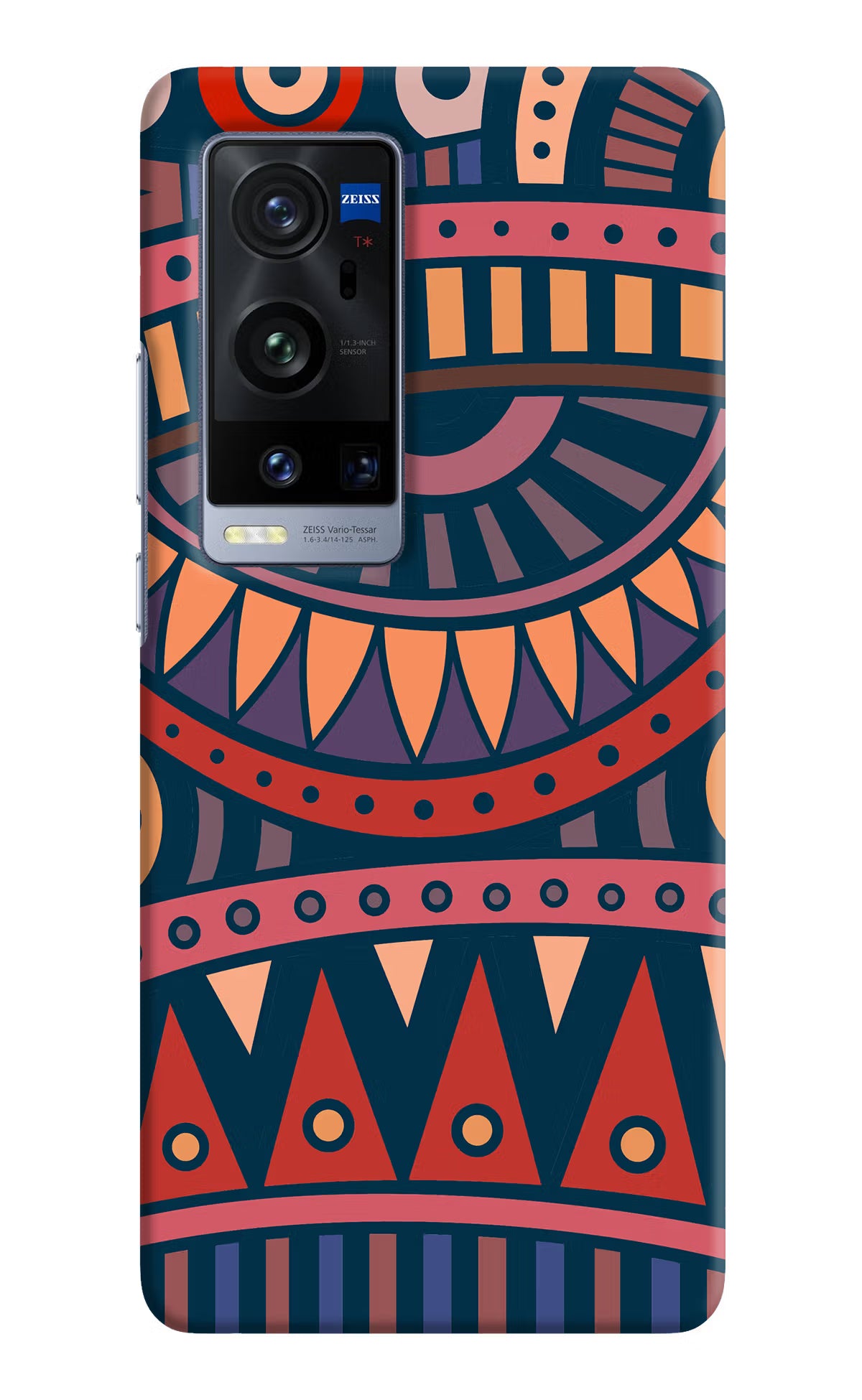 African Culture Design Vivo X60 Pro+ Hard Case Back Cover by Casekaro