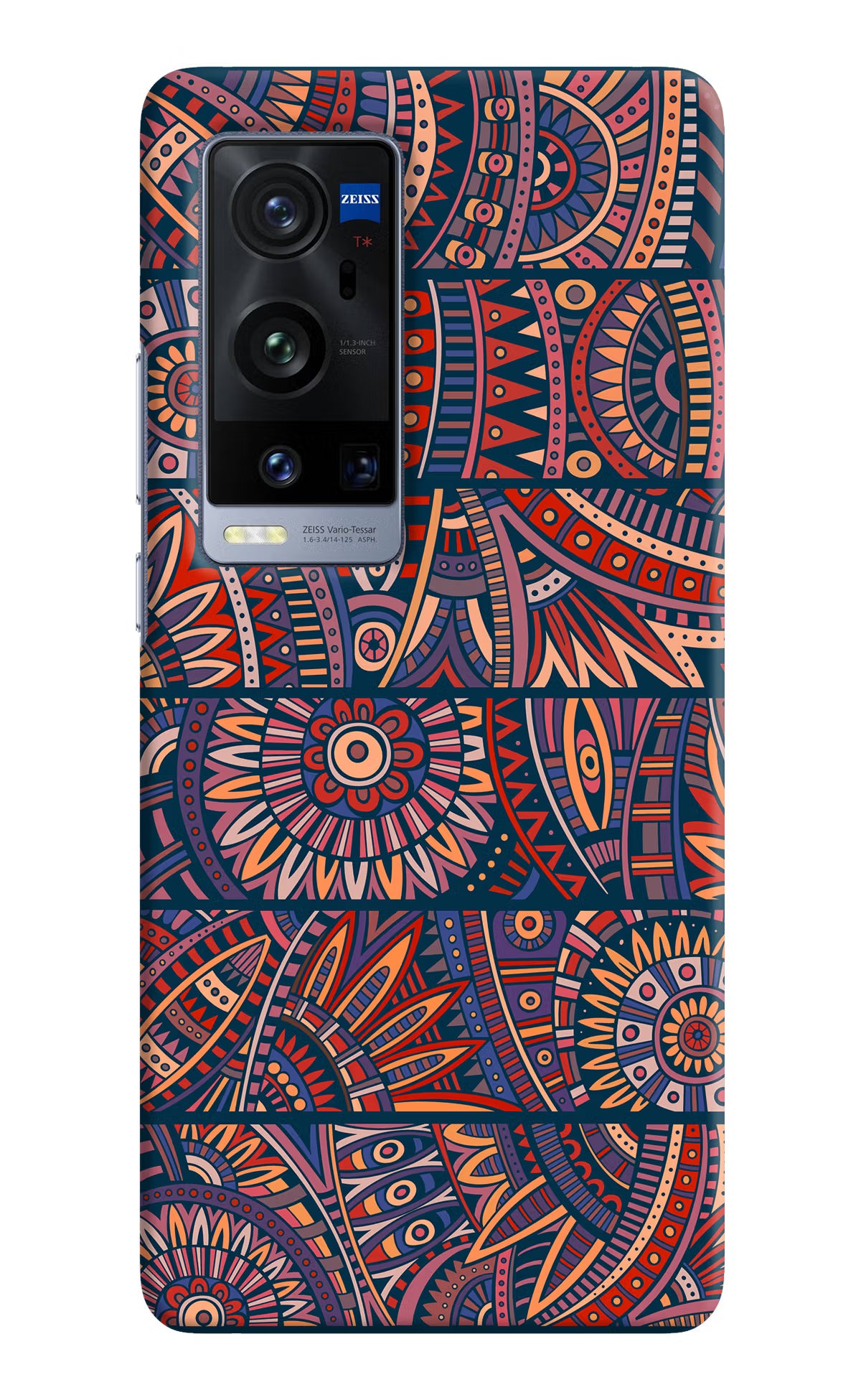 African Culture Design Vivo X60 Pro+ Hard Case Back Cover by Casekaro