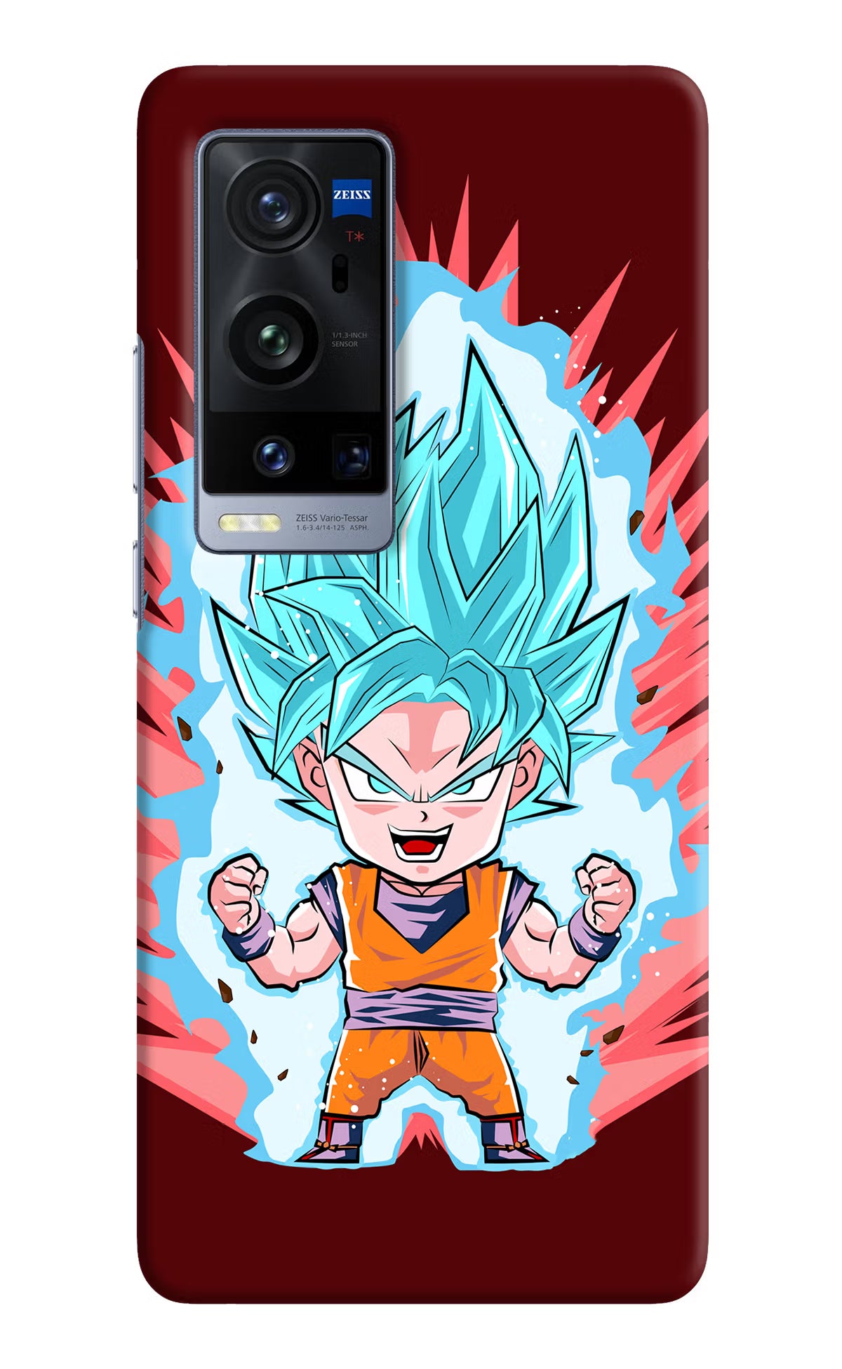 Goku Little Vivo X60 Pro+ Hard Case Back Cover by Casekaro