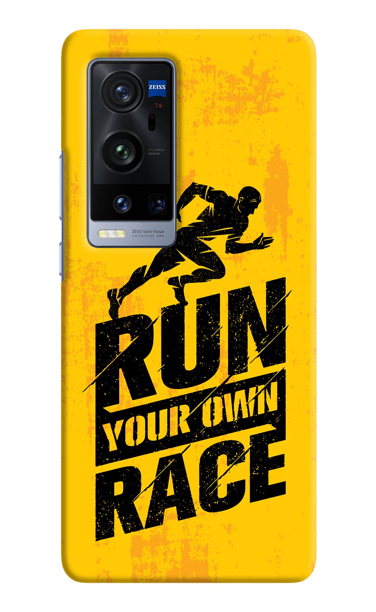 Run Your Own Race Vivo X60 Pro+ Hard Case Back Cover by Casekaro