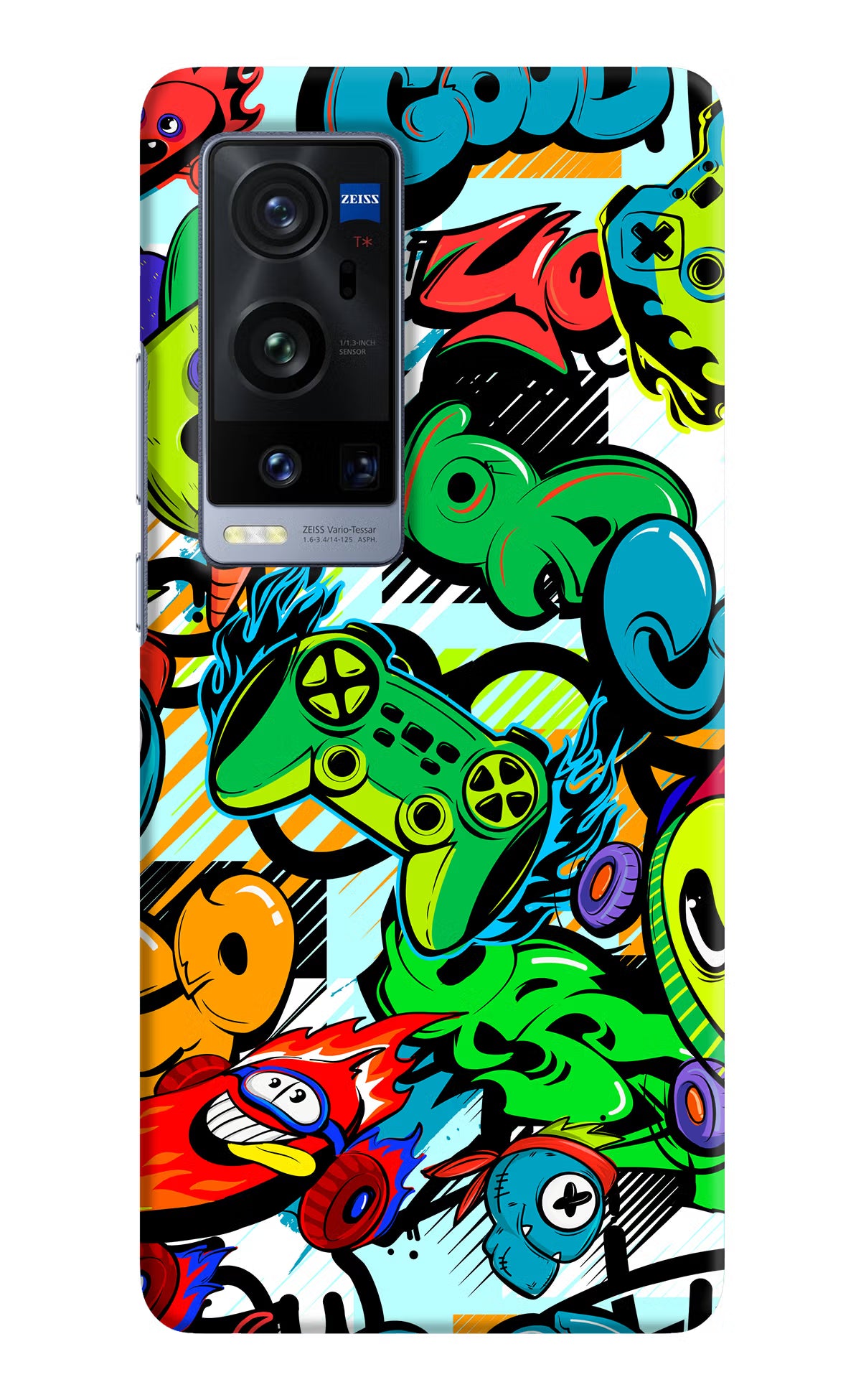 Game Doodle Vivo X60 Pro+ Hard Case Back Cover by Casekaro