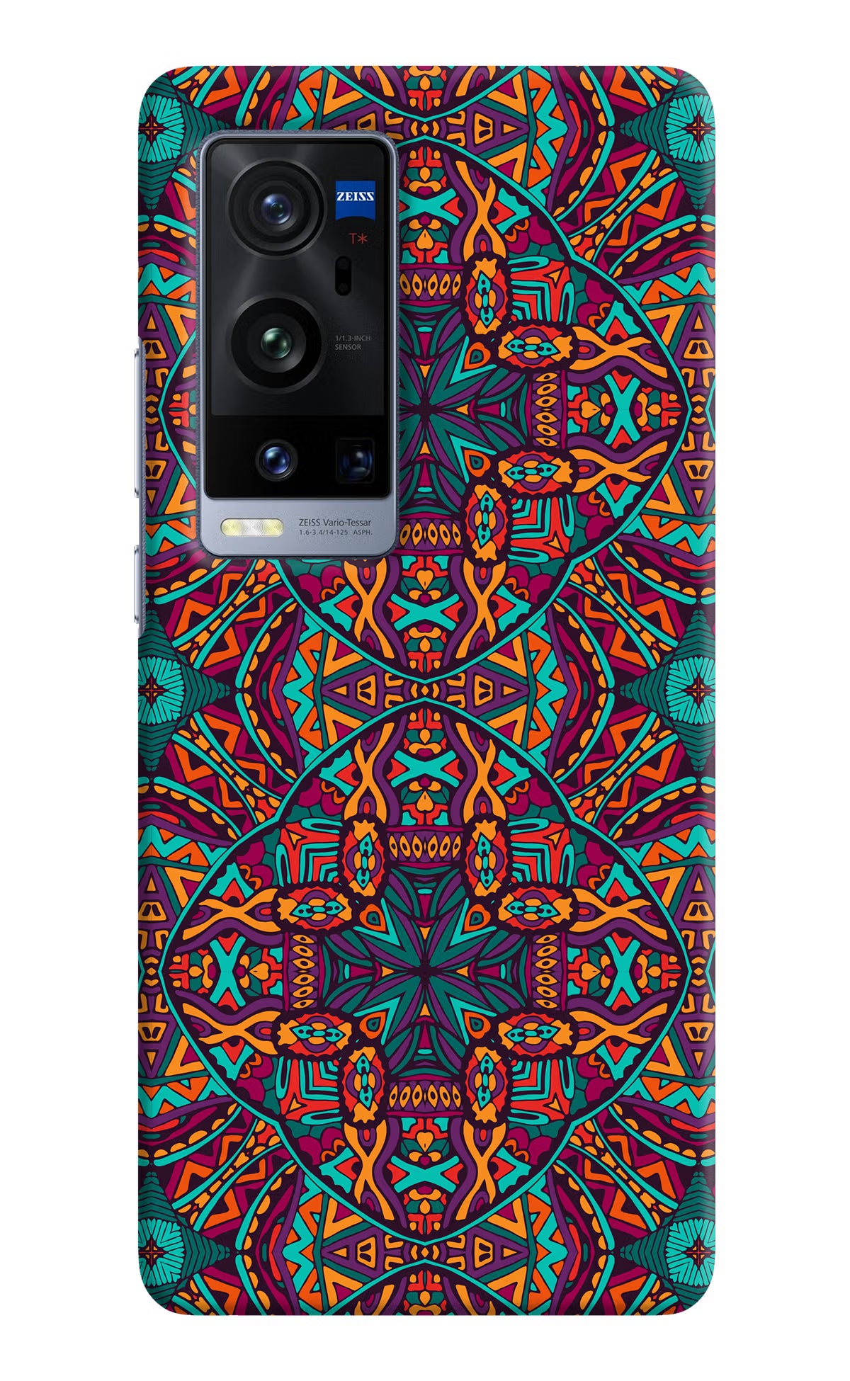 Colour Mandala Vivo X60 Pro+ Hard Case Back Cover by Casekaro