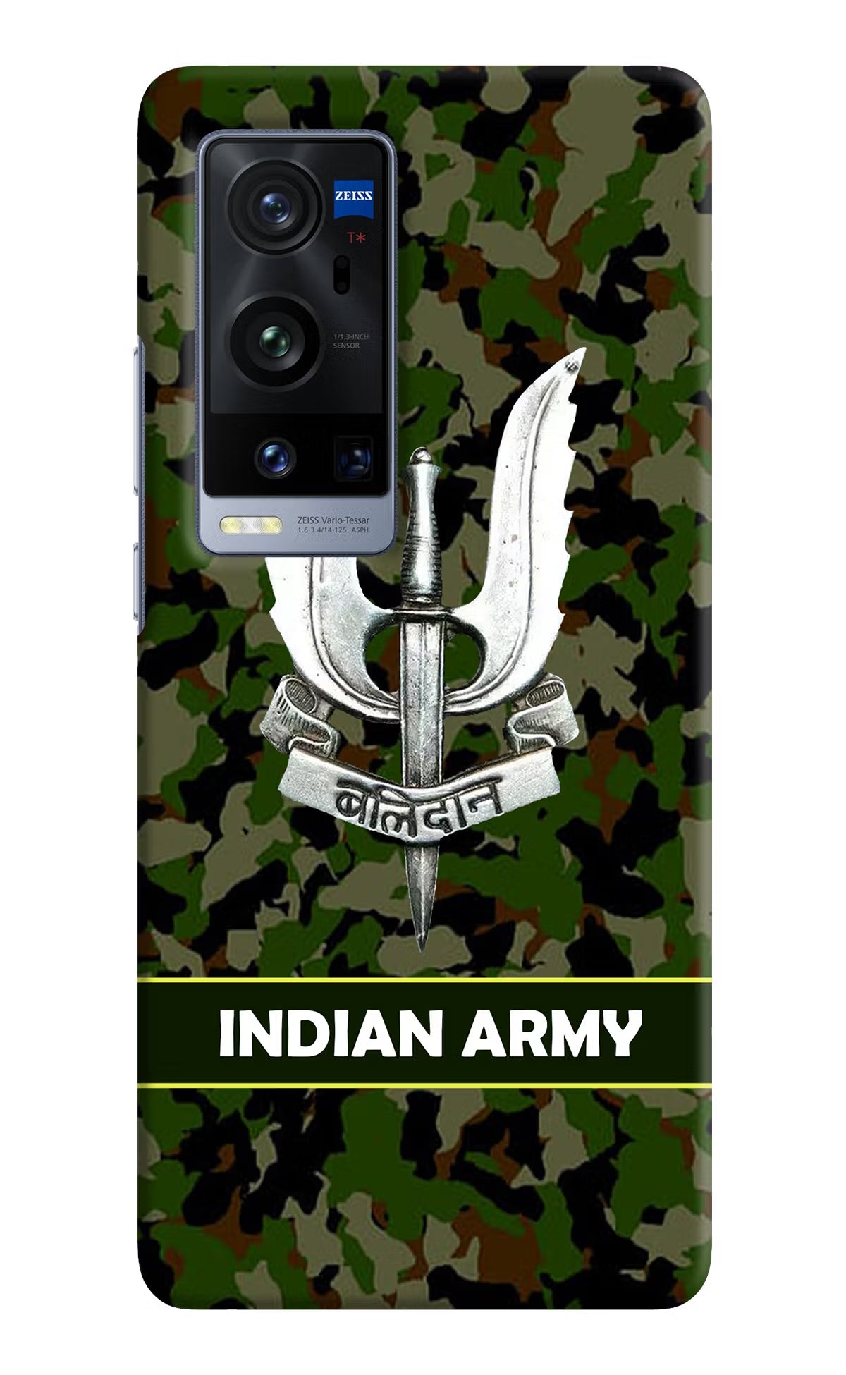 Balidan Indian Logo Vivo X60 Pro+ Hard Case Back Cover by Casekaro