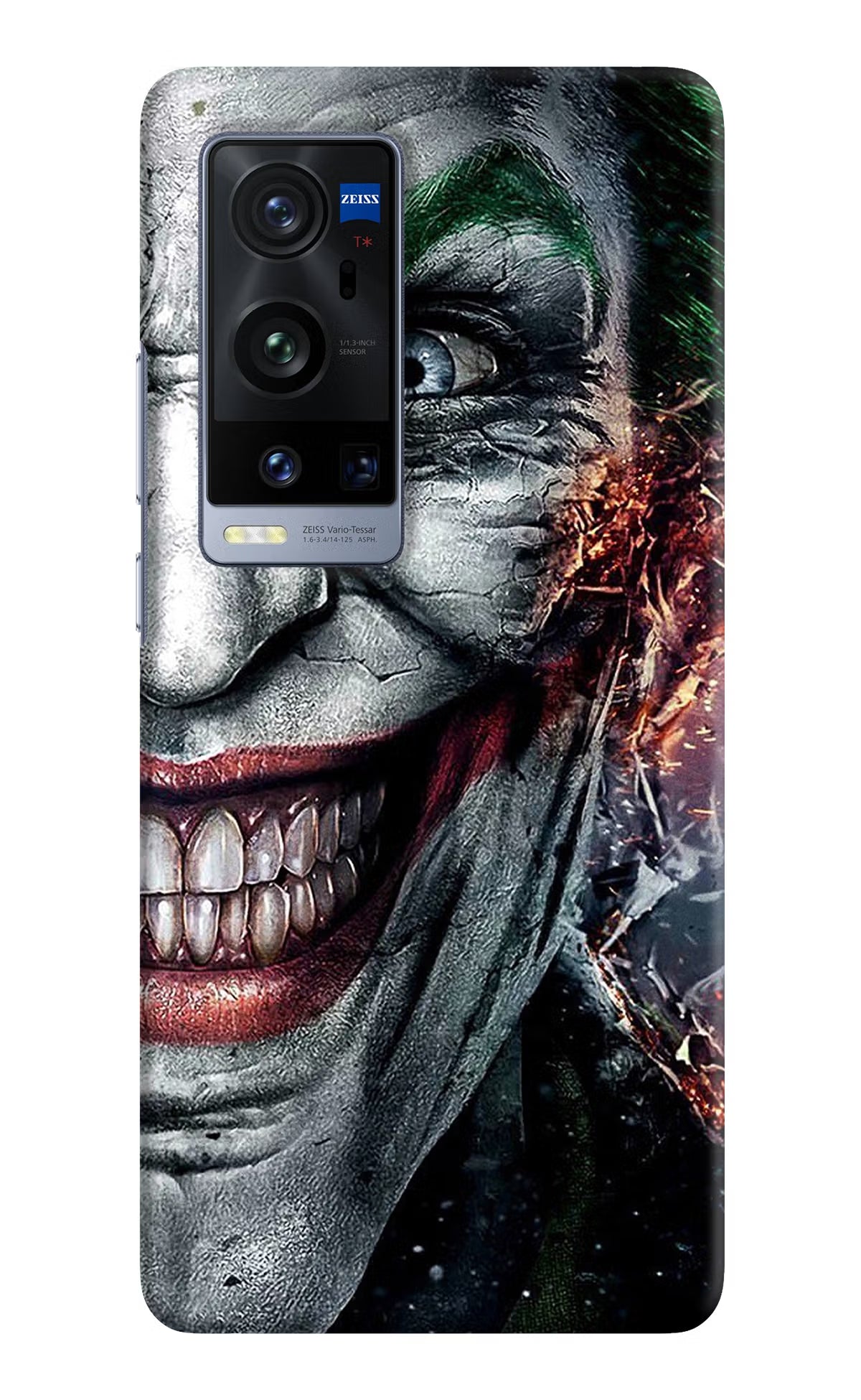 Joker Cam Vivo X60 Pro+ Hard Case Back Cover by Casekaro