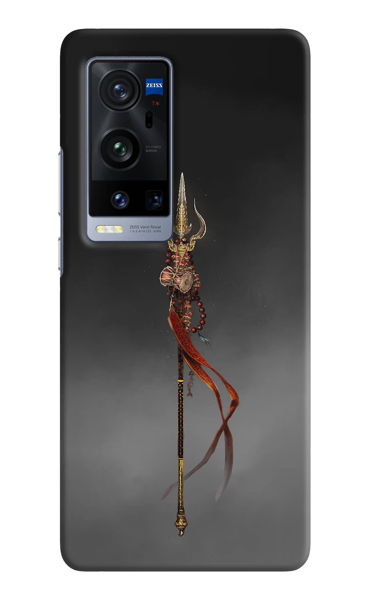Shiv Trishul Vivo X60 Pro+ Hard Case Back Cover by Casekaro