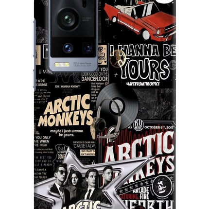 Arctic Monkeys Vivo X60 Pro+ Hard Case Back Cover by Casekaro