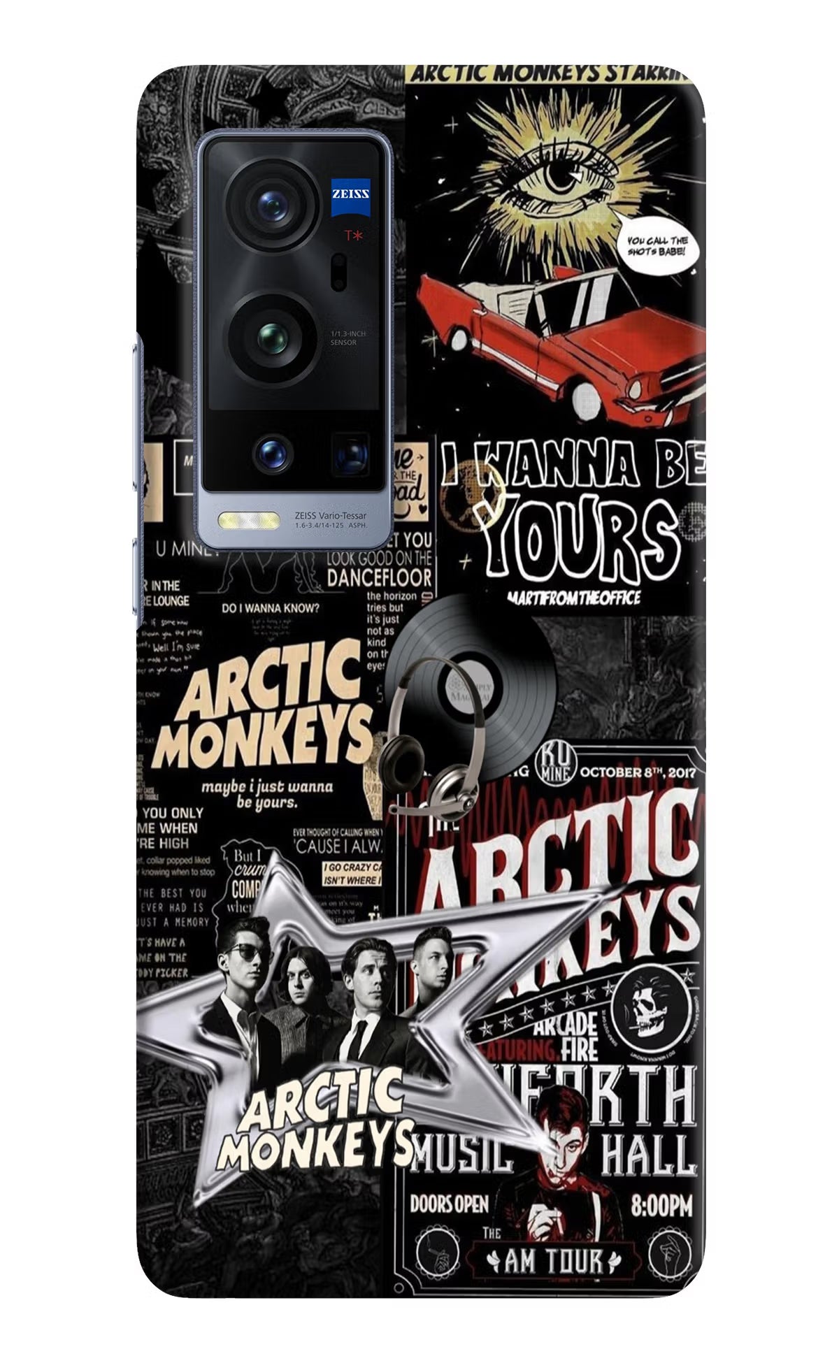 Arctic Monkeys Vivo X60 Pro+ Hard Case Back Cover by Casekaro
