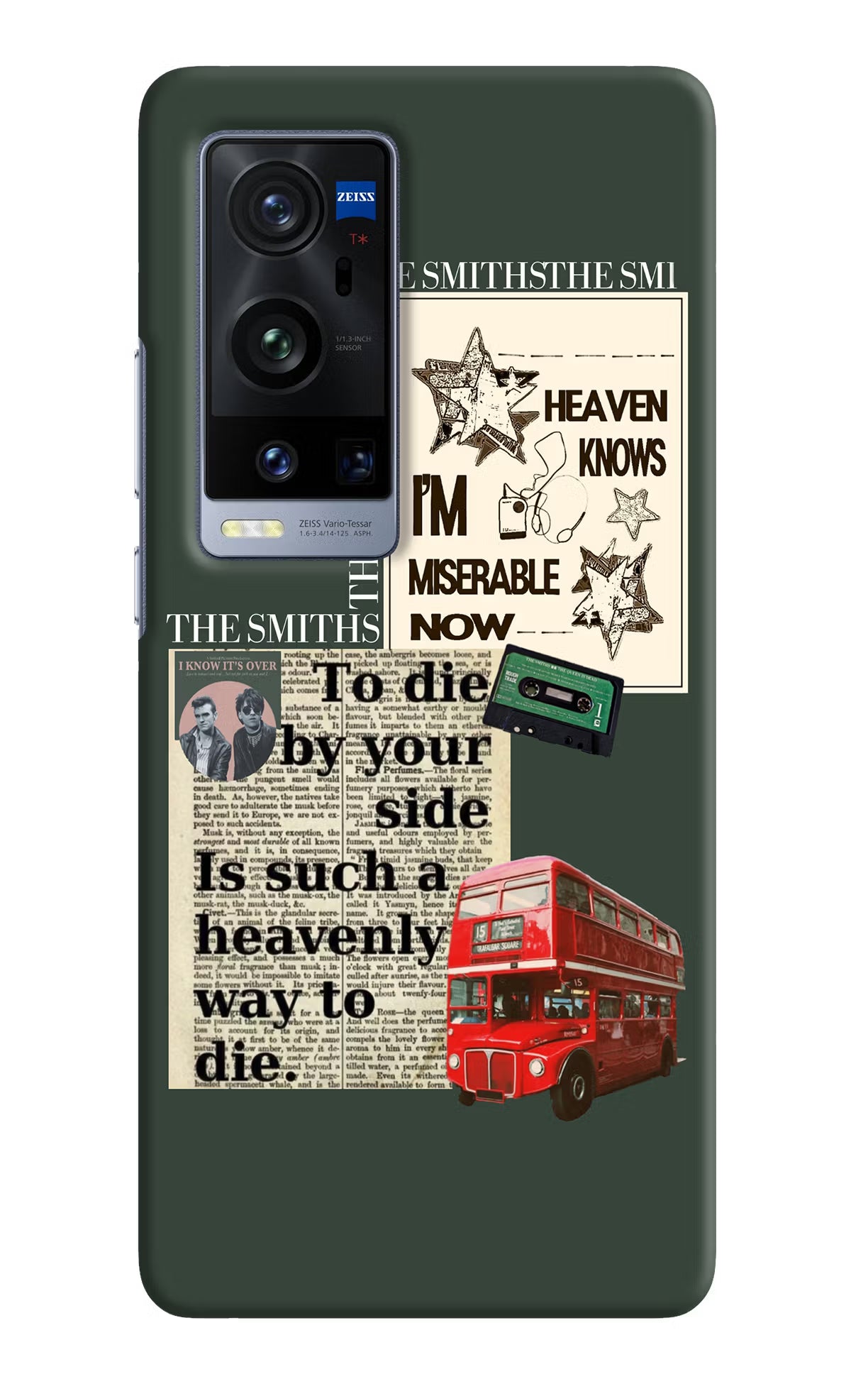 The Smiths Vivo X60 Pro+ Hard Case Back Cover by Casekaro