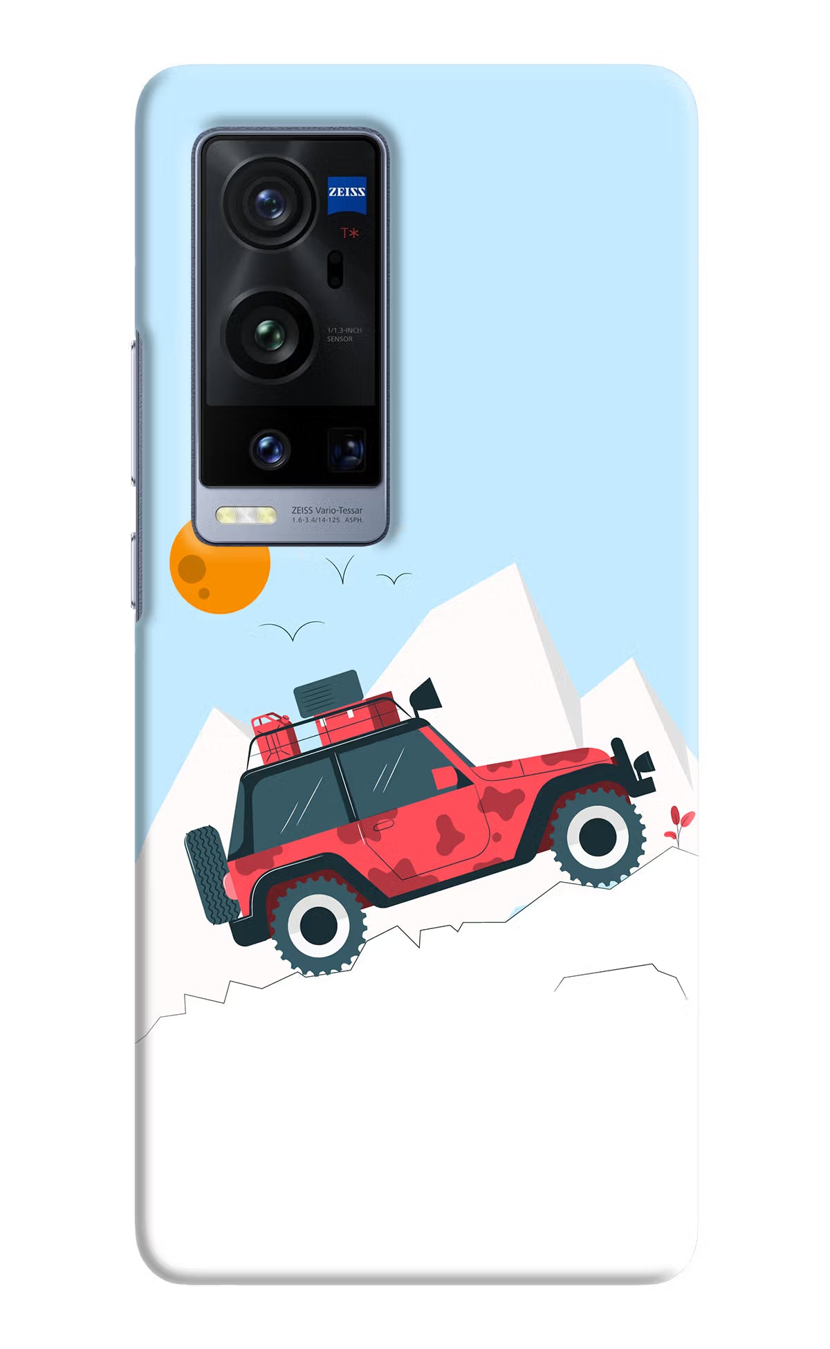Mountain Trail Beast Vivo X60 Pro+ Hard Case Back Cover by Casekaro