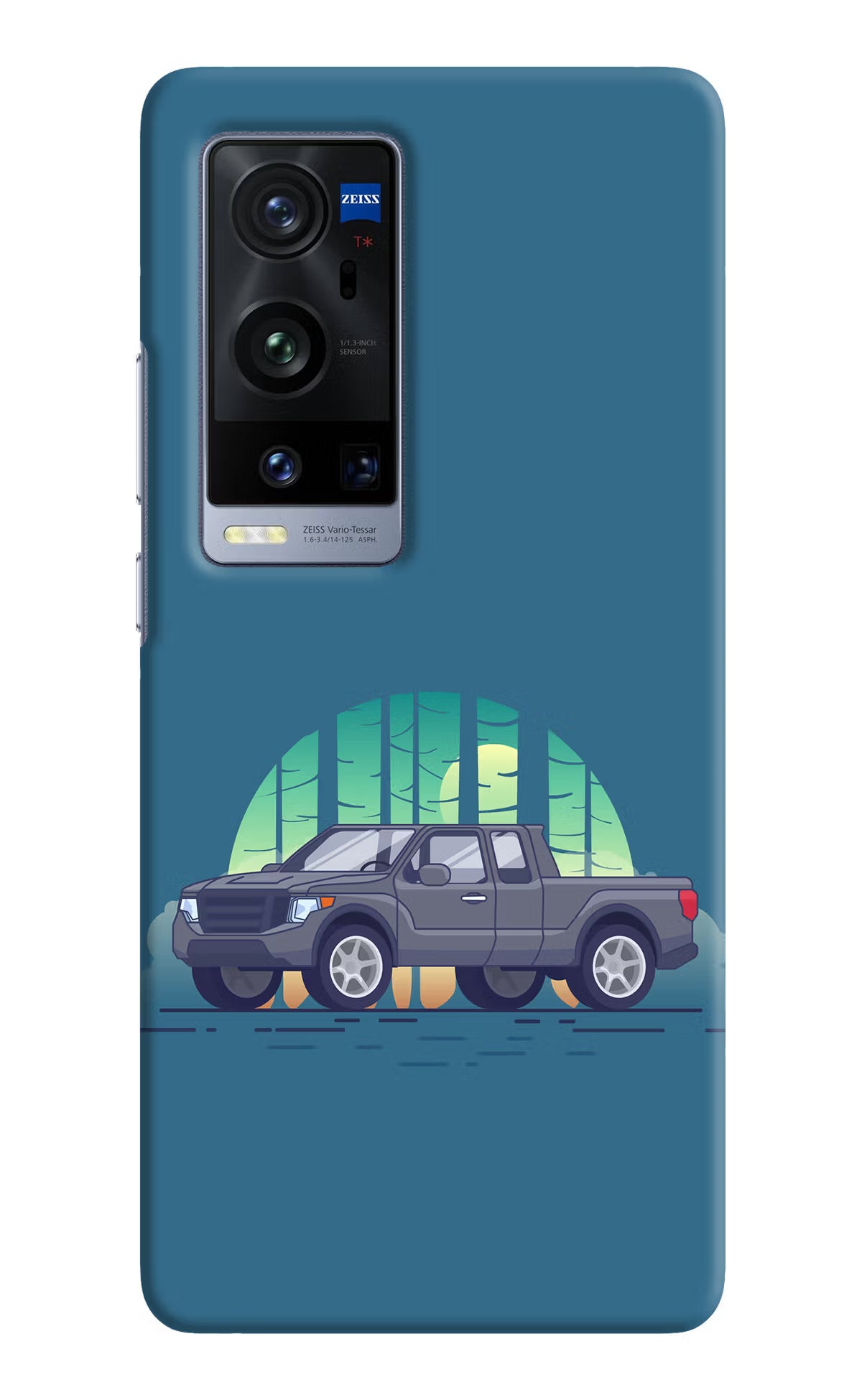 Retro Garage Vibe Vivo X60 Pro+ Hard Case Back Cover by Casekaro