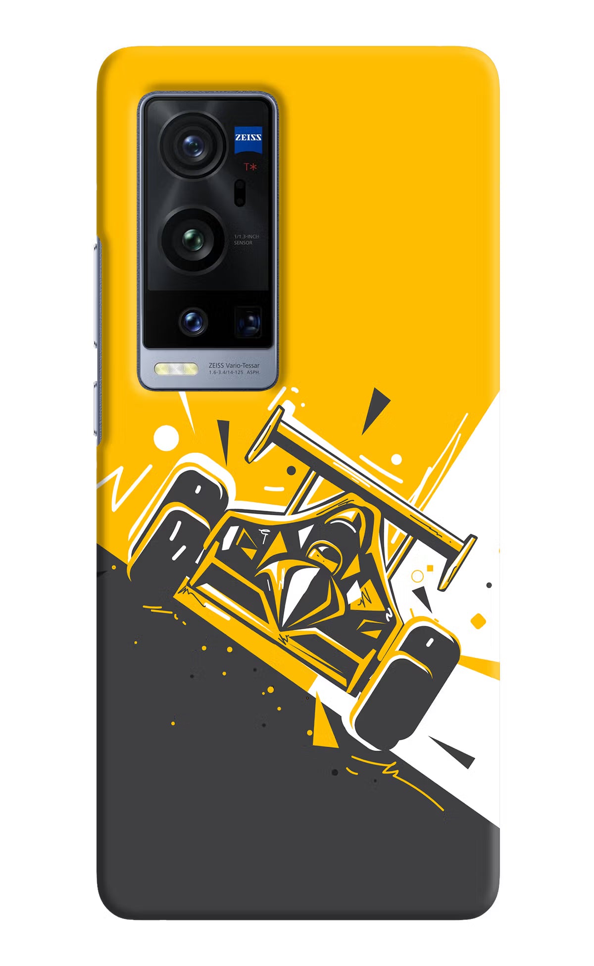 Track King Vivo X60 Pro+ Hard Case Back Cover by Casekaro