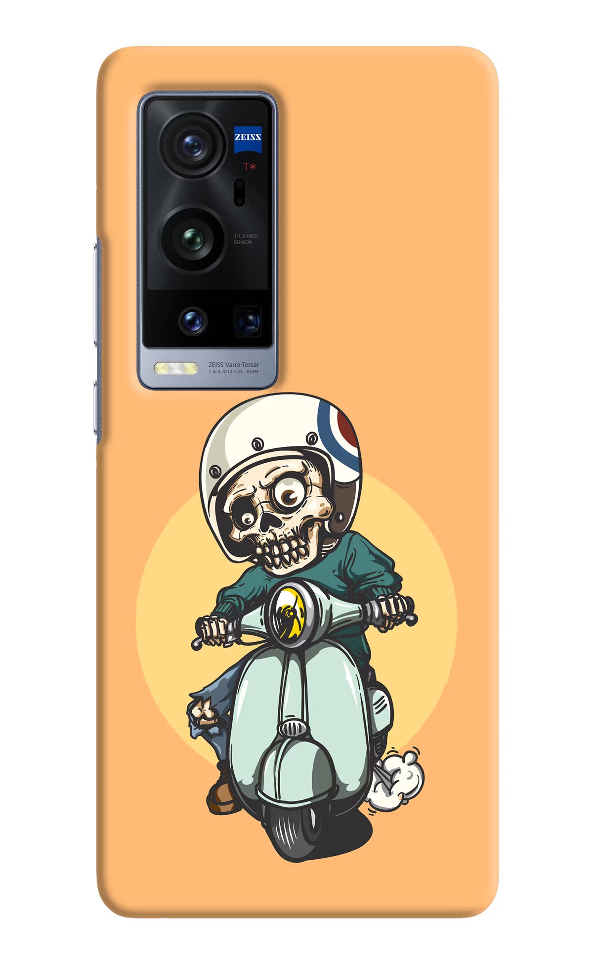 Undead Biker Vivo X60 Pro+ Hard Case Back Cover by Casekaro