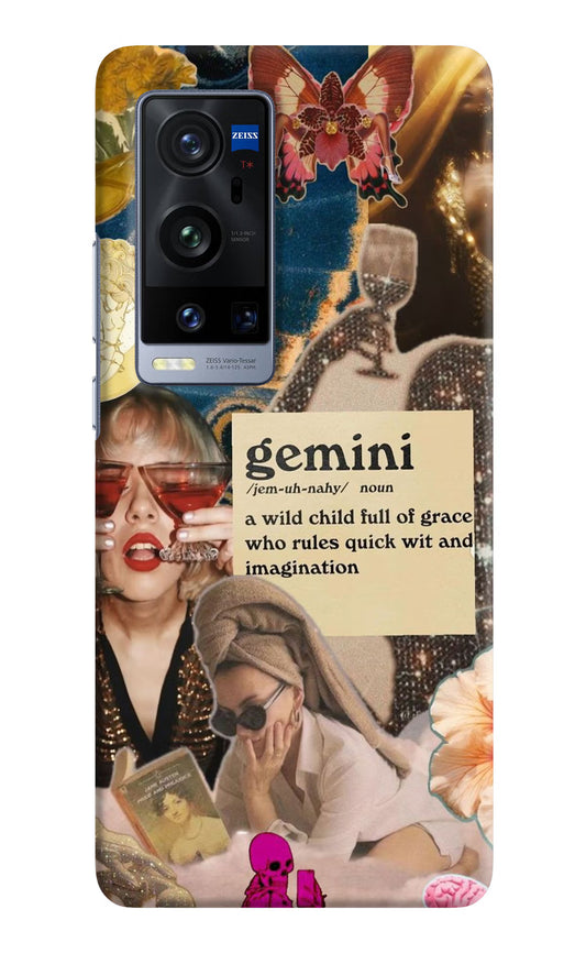 Gemini Zodiac Vivo X60 Pro+ Hard Case Back Cover by Casekaro