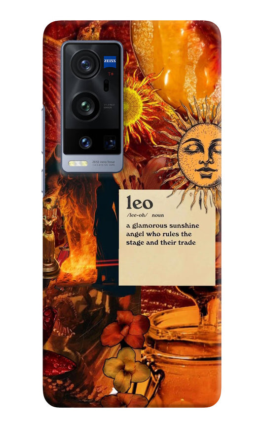 Leo Zodiac Vivo X60 Pro+ Hard Case Back Cover by Casekaro