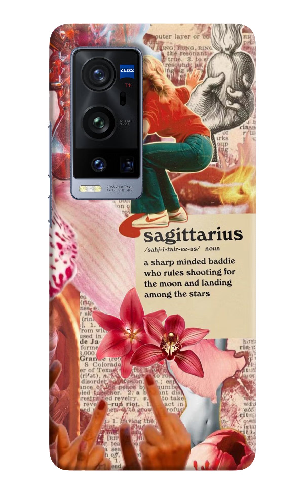 Sagittarius Zodiac Vivo X60 Pro+ Hard Case Back Cover by Casekaro