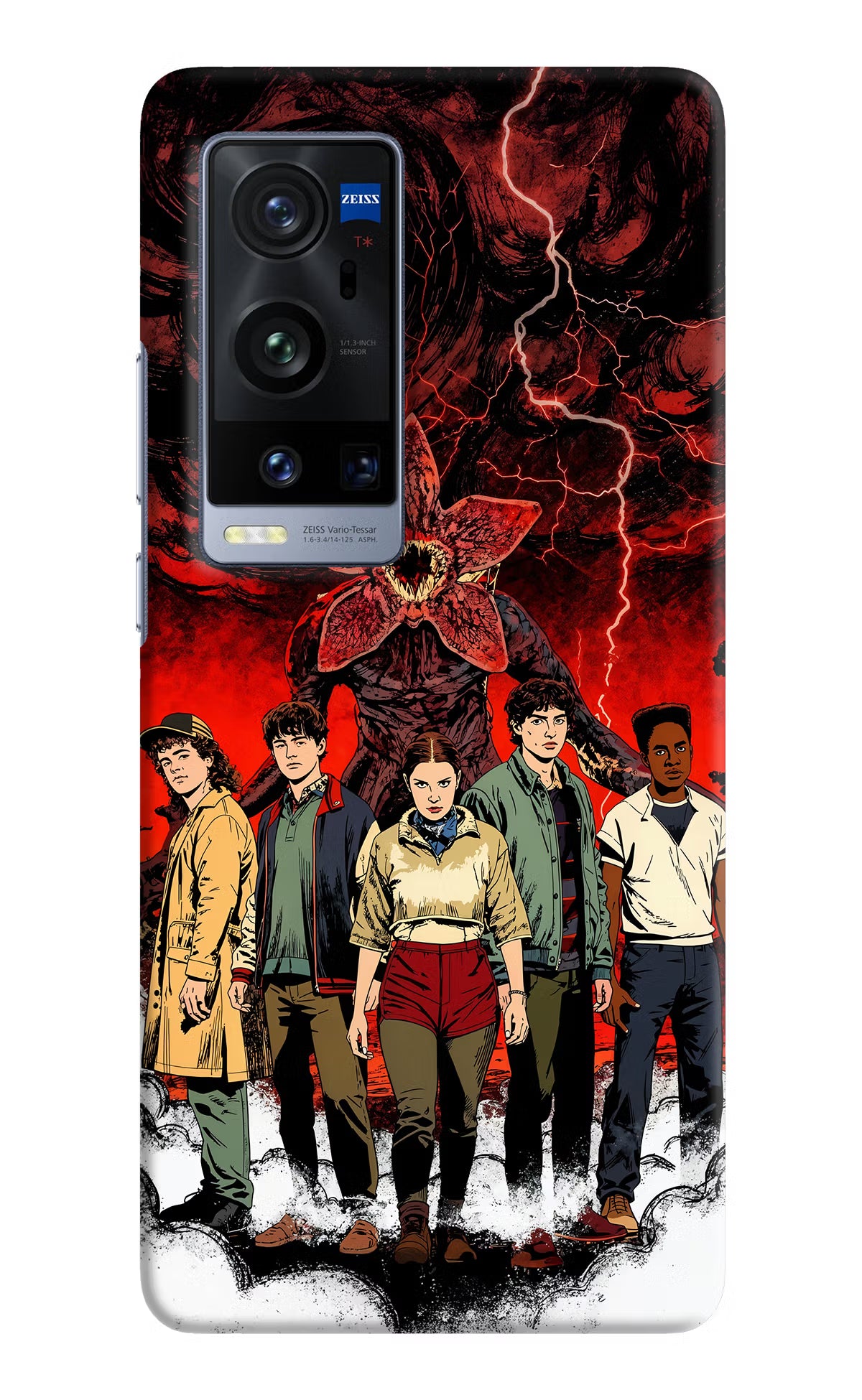 Ordinary Things Characters Vivo X60 Pro+ Hard Case Back Cover by Casekaro