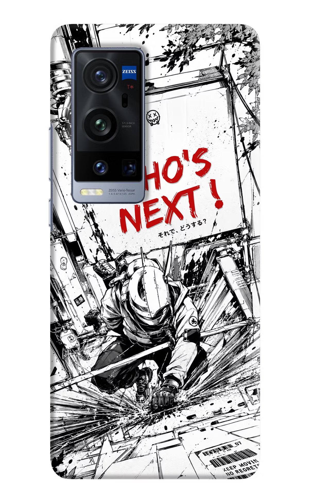Who's Next Vivo X60 Pro+ Hard Case Back Cover by Casekaro