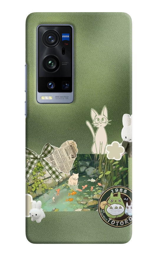 Aesthetic anime Vivo X60 Pro+ Hard Case Back Cover by Casekaro