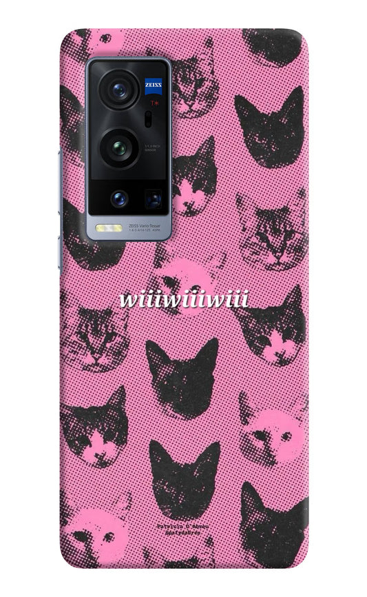 Pink Cats Vivo X60 Pro+ Back Cover