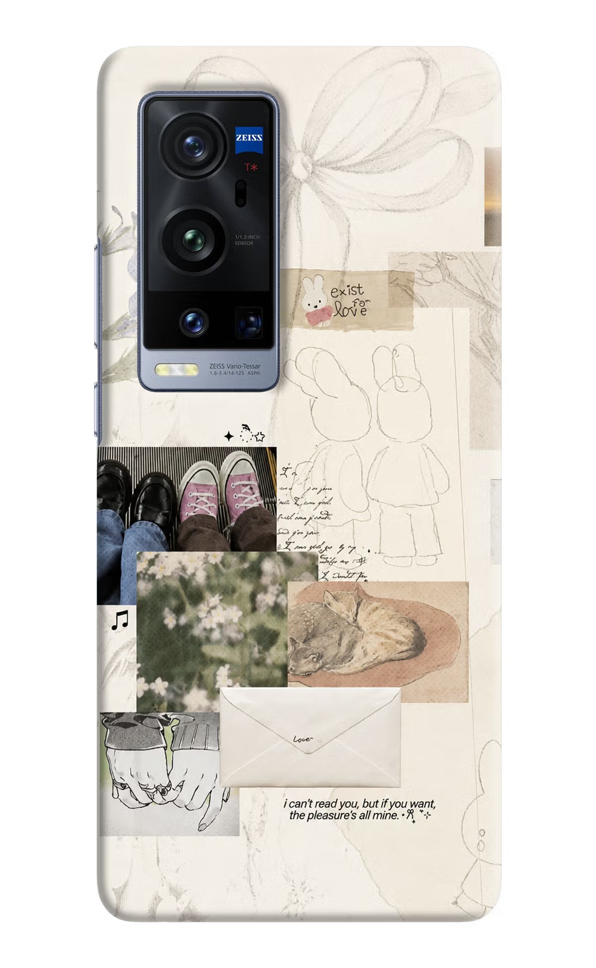 Soft Aesthetic Vivo X60 Pro+ Back Cover